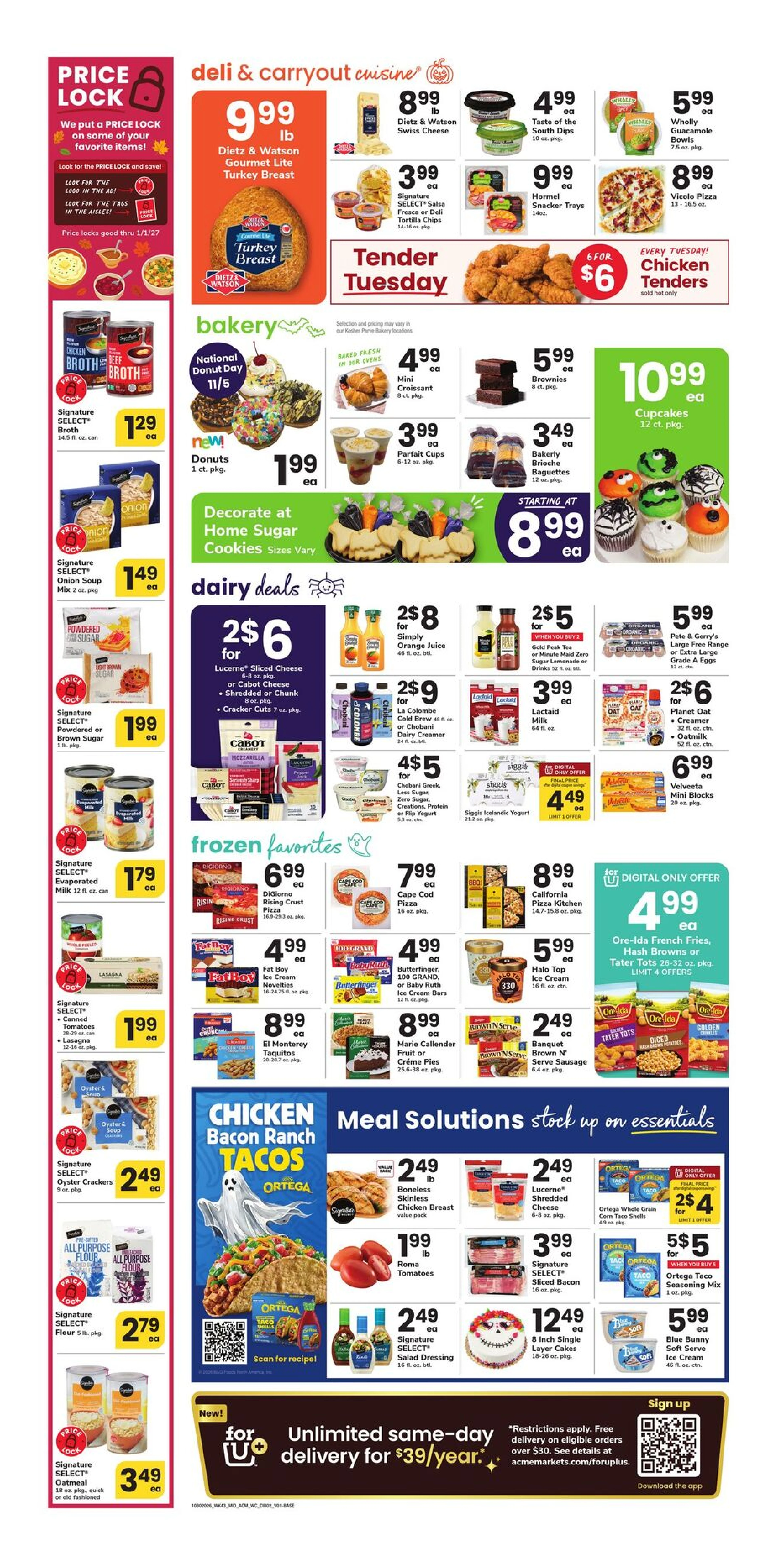 Acme Markets Page 5 of 7, weekly ad for Oct 30 - Nov 5, 2026