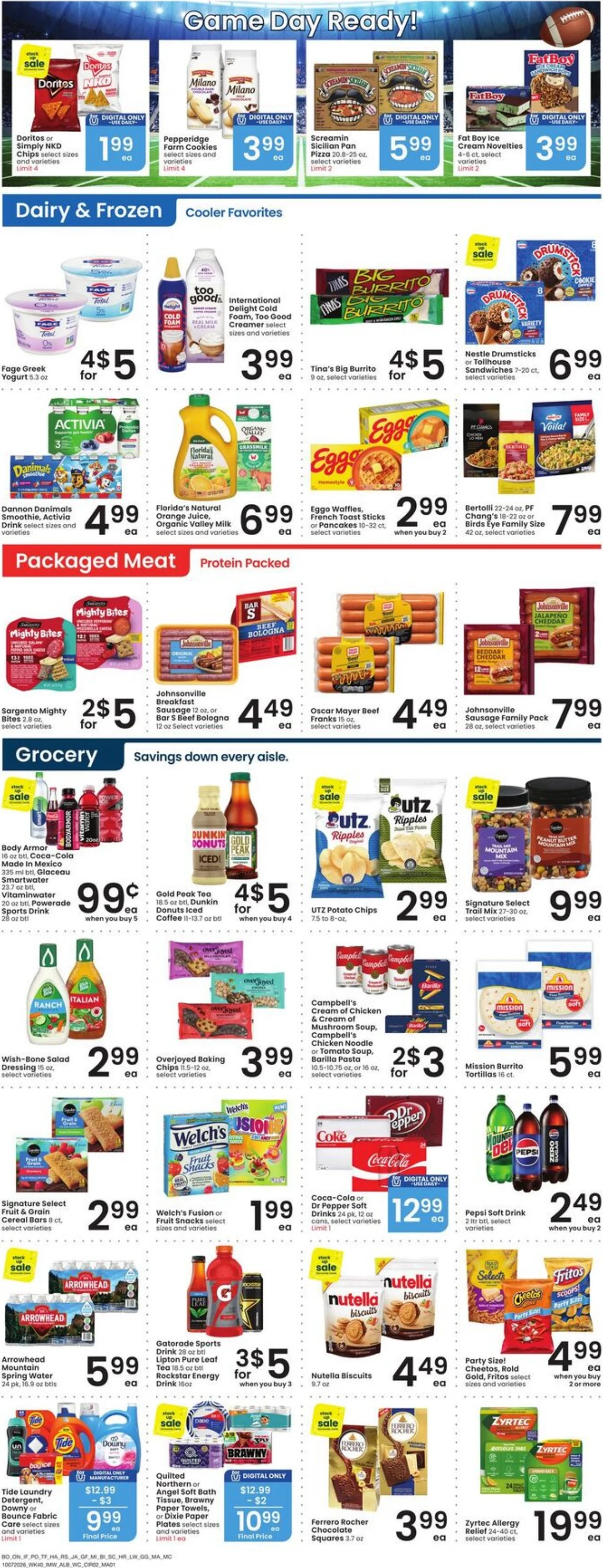 Albertsons Page 3 of 8, weekly ad for Oct 7 - Oct 13, 2026