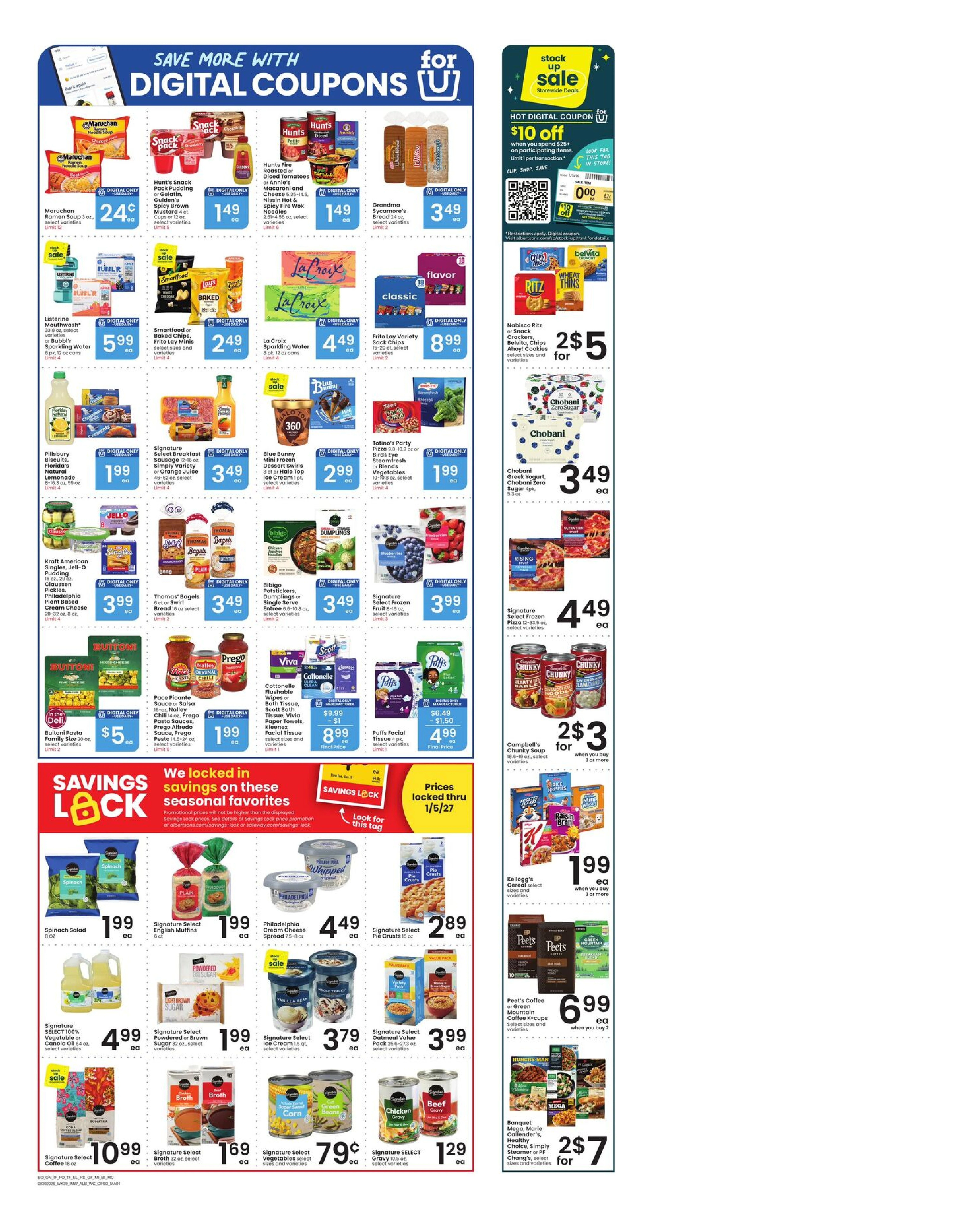 Albertsons Page 4 of 9, weekly ad for Sep 30 - Oct 6, 2026