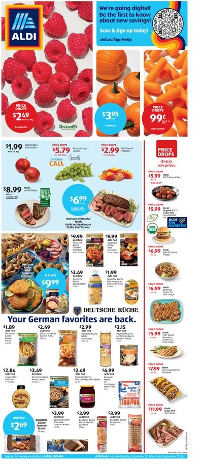Aldi weekly ad page 1
