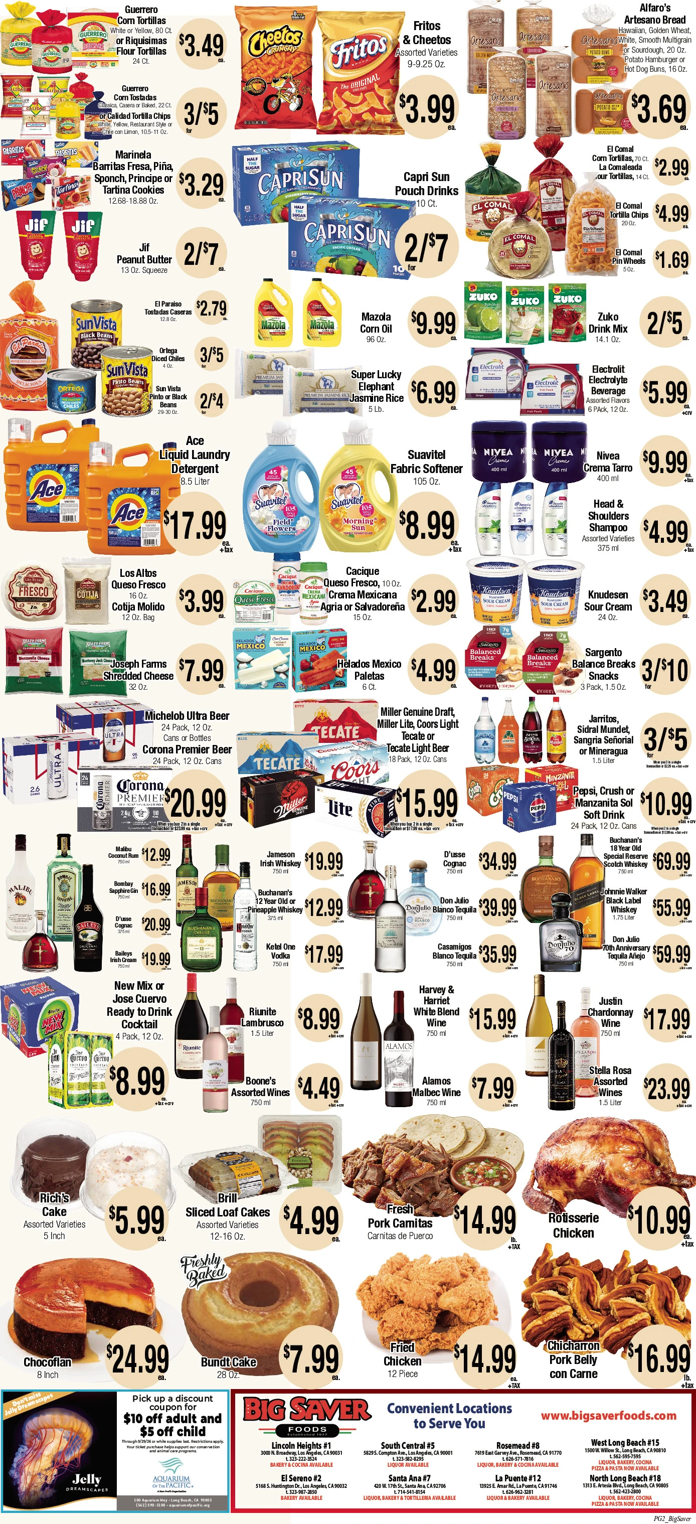 Big Saver Foods Page 2 of 2, weekly ad for Aug 12 - Aug 18, 2026