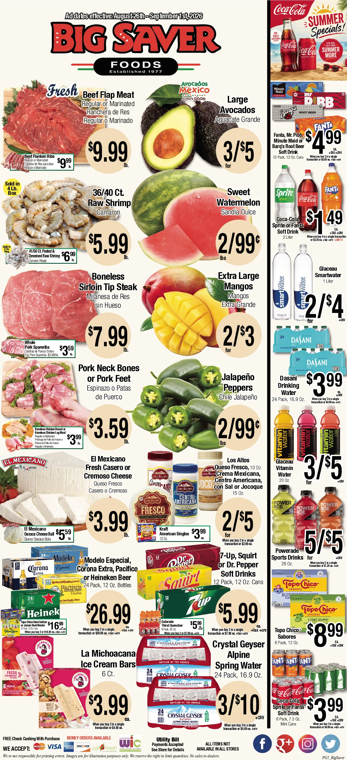 Big Saver Foods Page 1