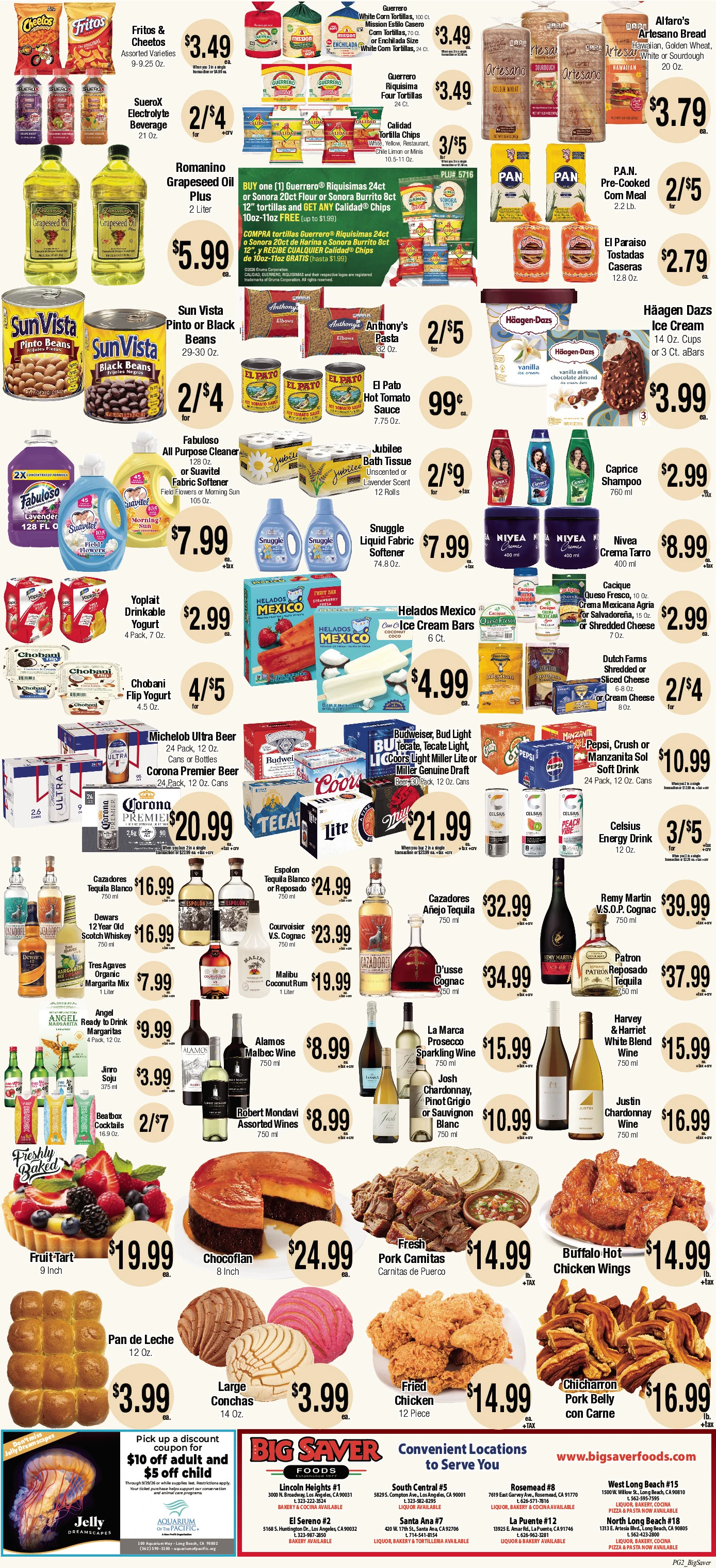 Big Saver Foods Page 2 of 2, weekly ad for Sep 16 - Sep 22, 2026