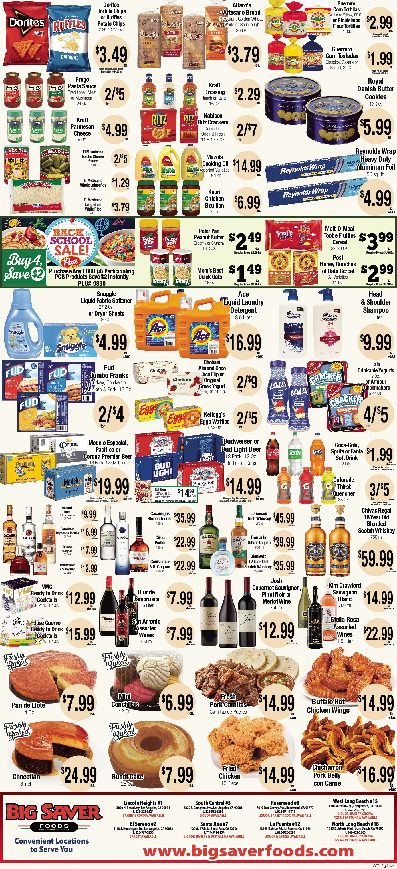 Big Saver Foods Page 2 of 2, weekly ad for Sep 23 - Sep 29, 2026