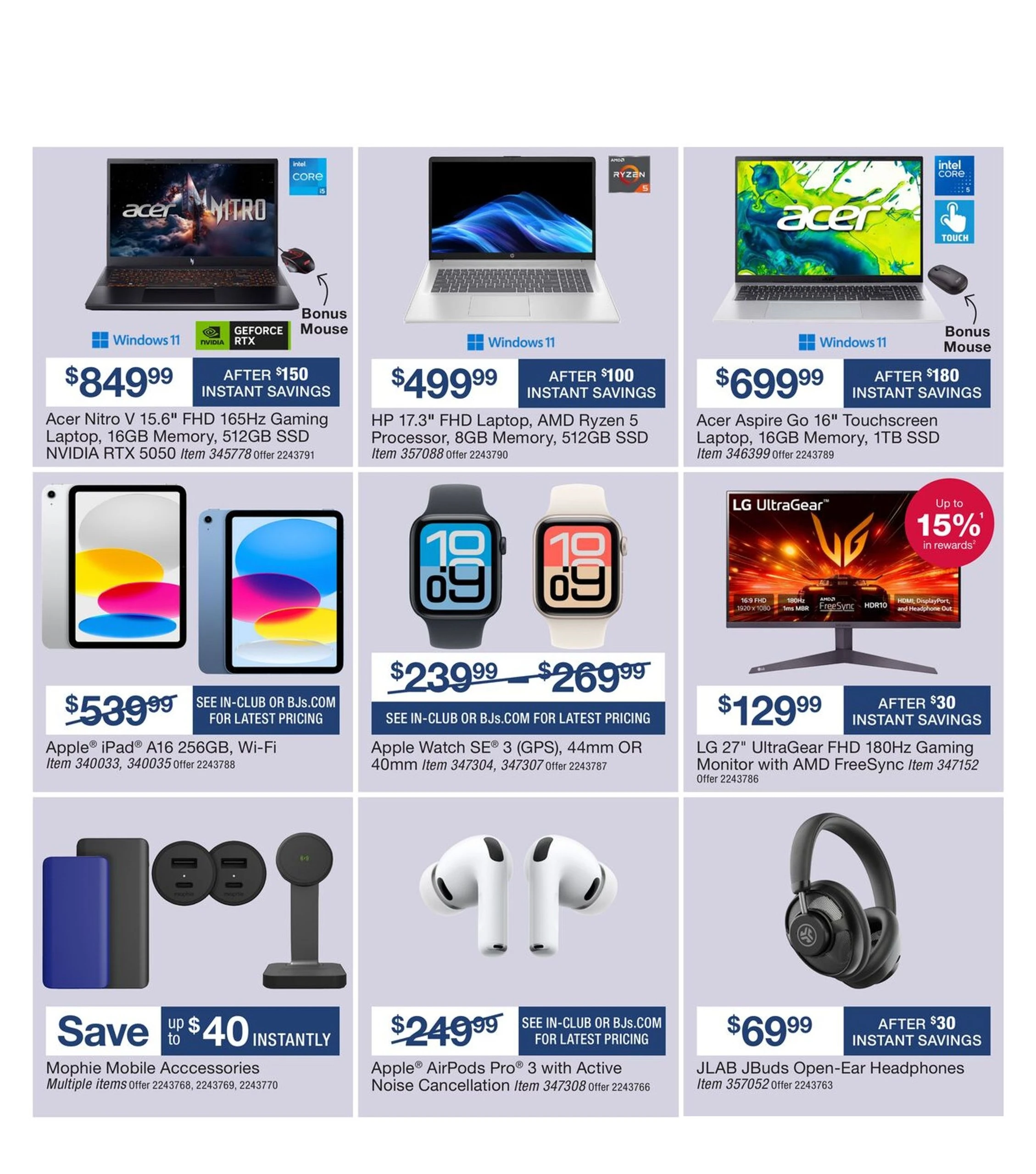 BJ's Wholesale Club Page 34