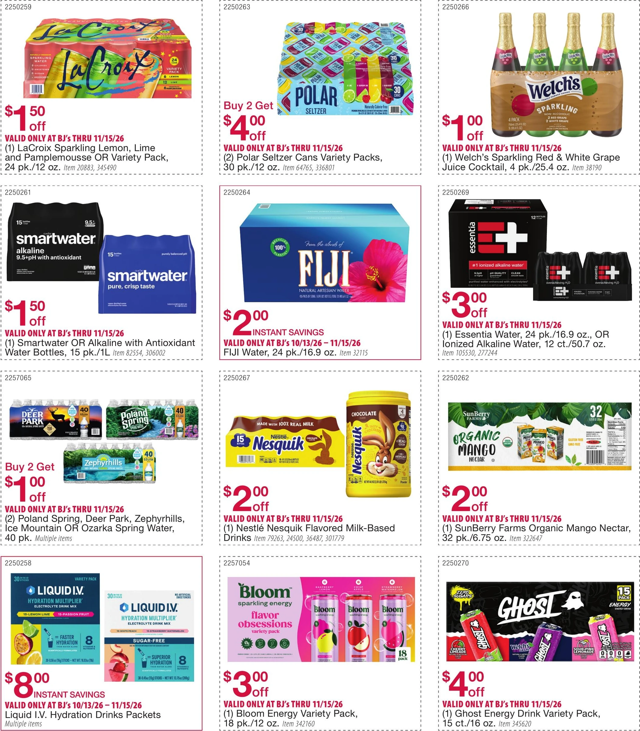 BJ's Wholesale Club Page 21 of 46, weekly ad for Oct 13 - Nov 15, 2026