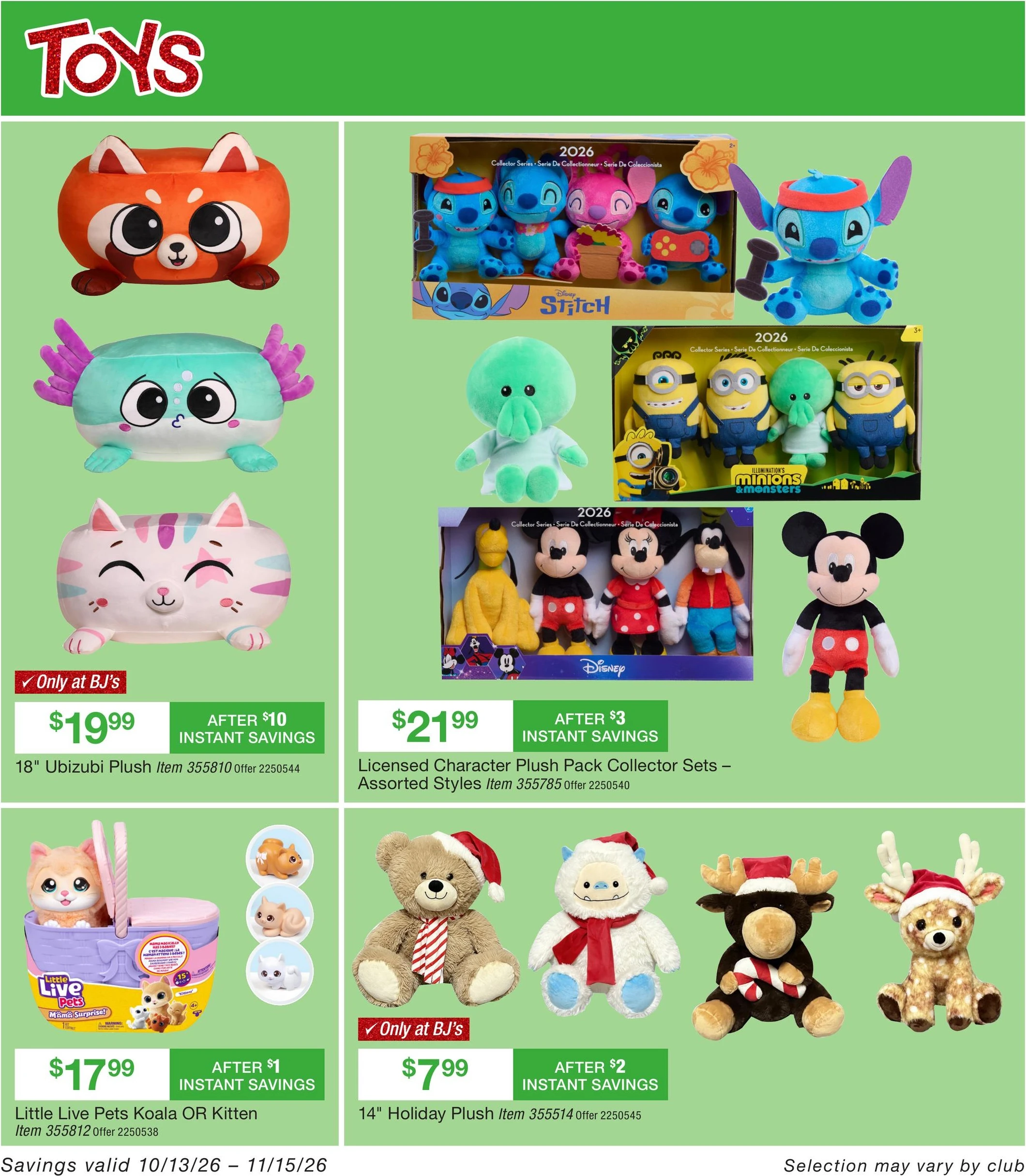 BJ's Wholesale Club Page 24 of 46, weekly ad for Oct 13 - Nov 15, 2026