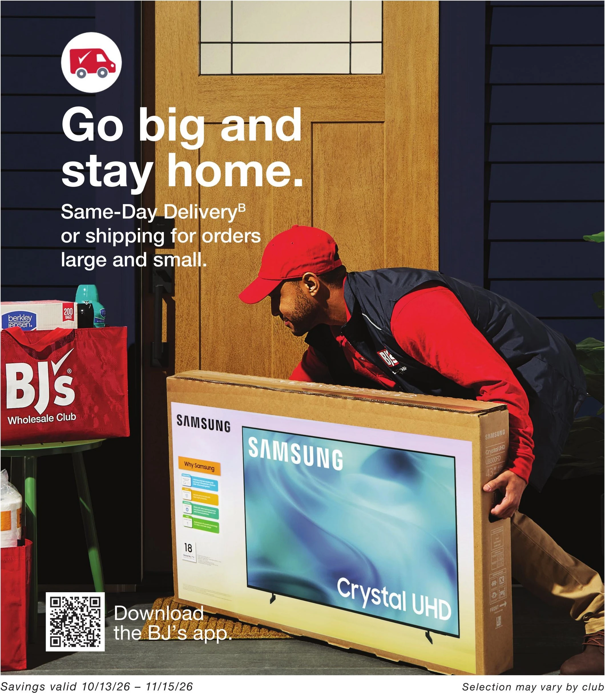 BJ's Wholesale Club Page 31 of 46, weekly ad for Oct 13 - Nov 15, 2026