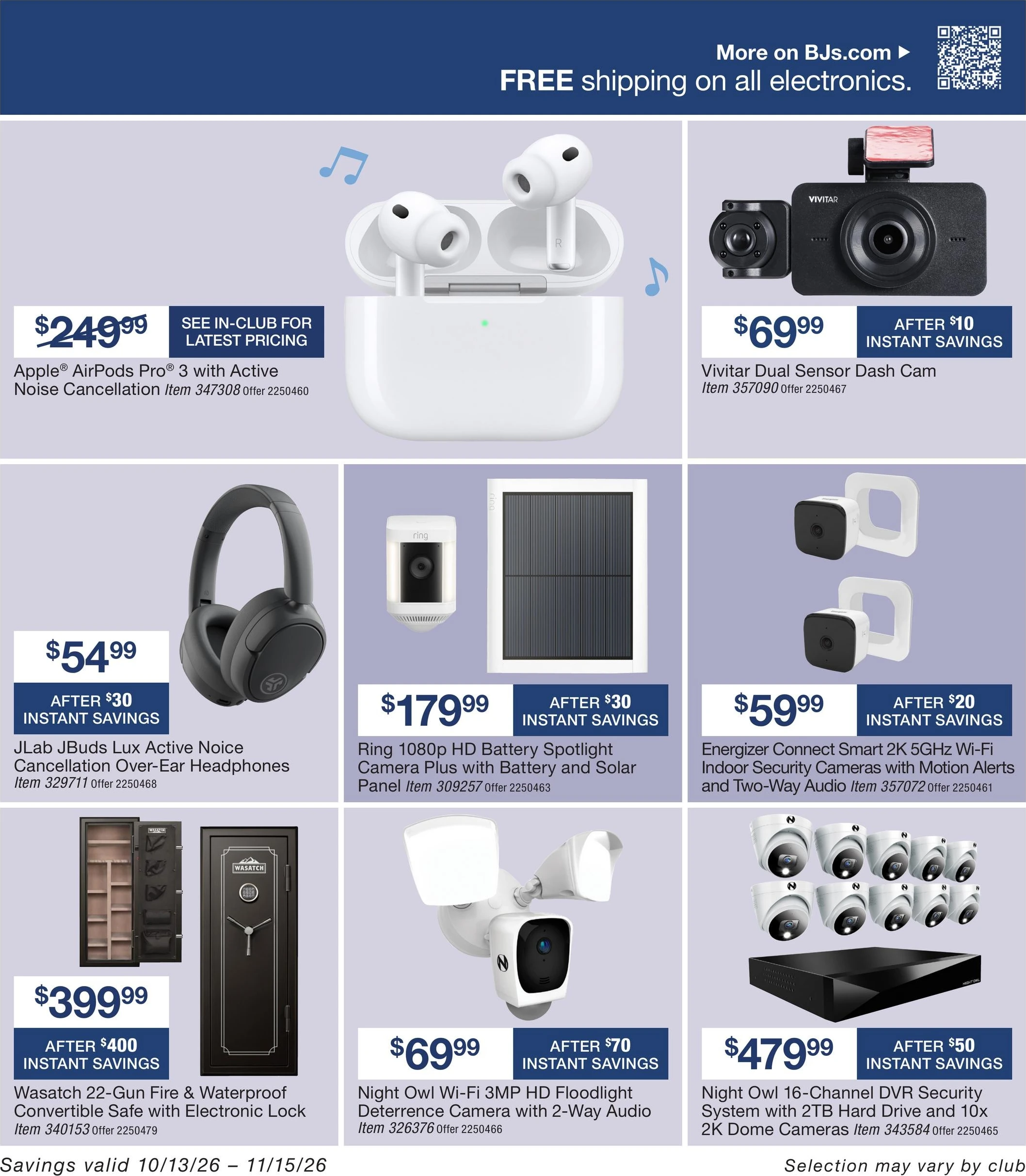 BJ's Wholesale Club Page 33 of 46, weekly ad for Oct 13 - Nov 15, 2026