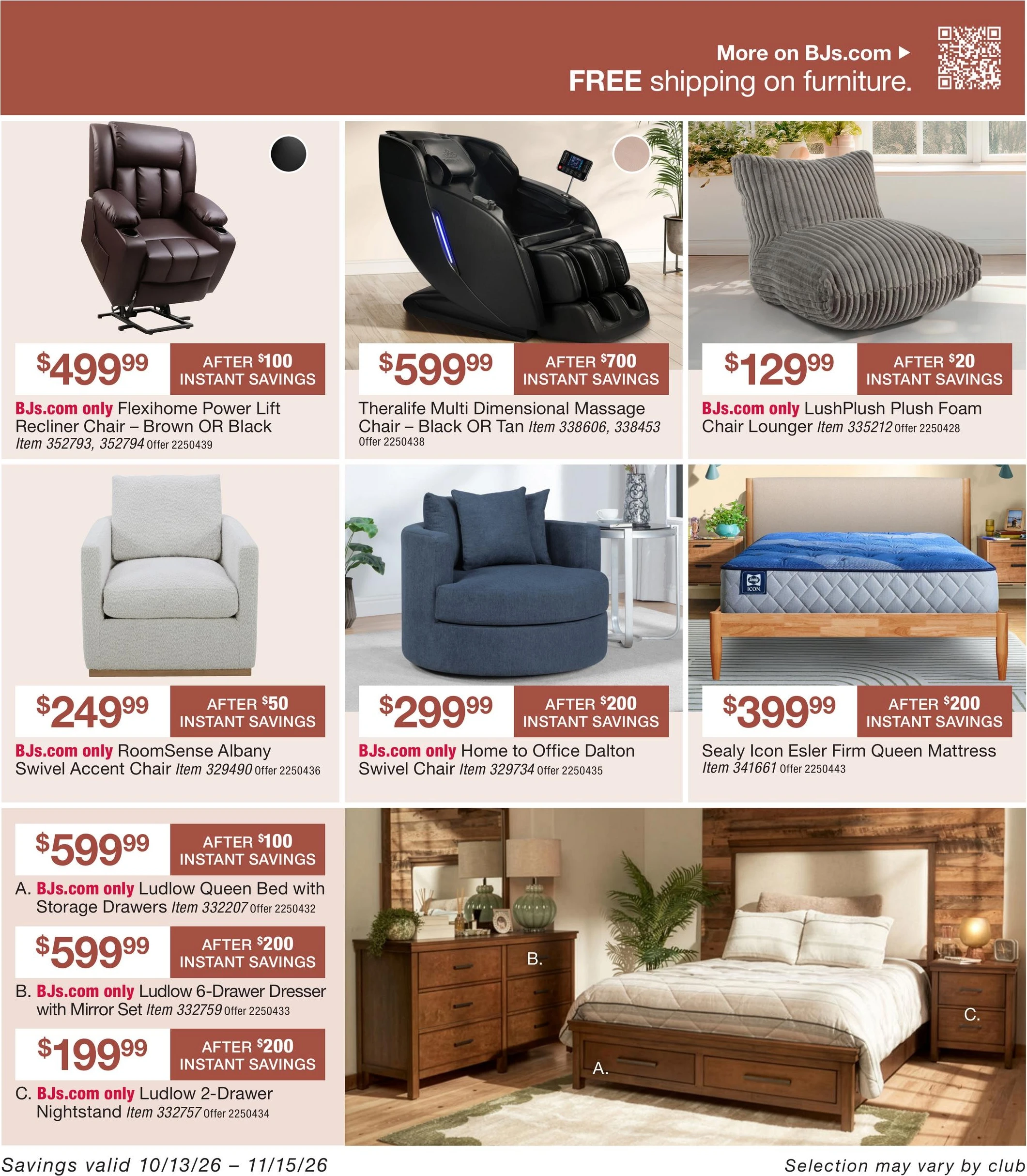 BJ's Wholesale Club Page 37 of 46, weekly ad for Oct 13 - Nov 15, 2026