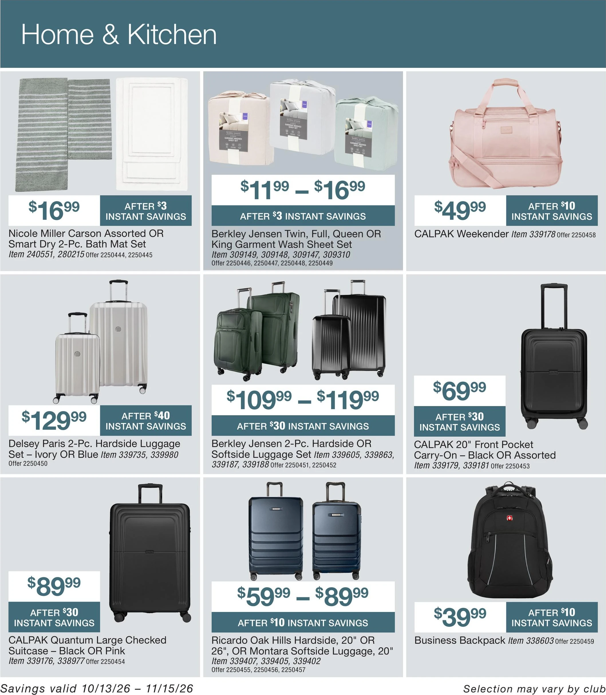 BJ's Wholesale Club Page 38 of 46, weekly ad for Oct 13 - Nov 15, 2026