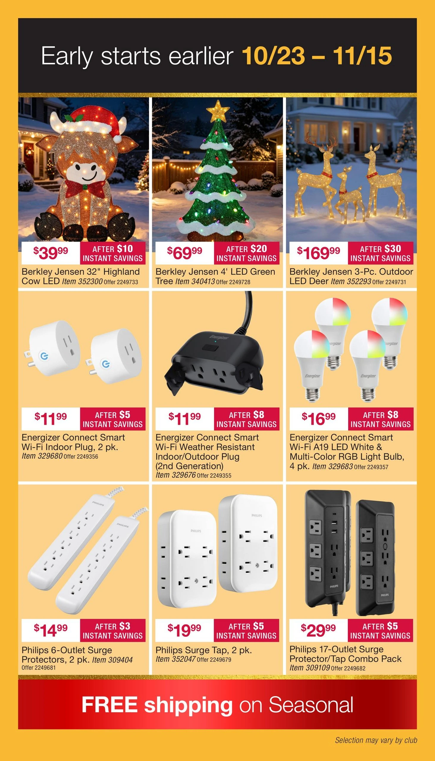 BJ's Wholesale Club Page 11 of 40, weekly ad for Oct 23 - Nov 15, 2026