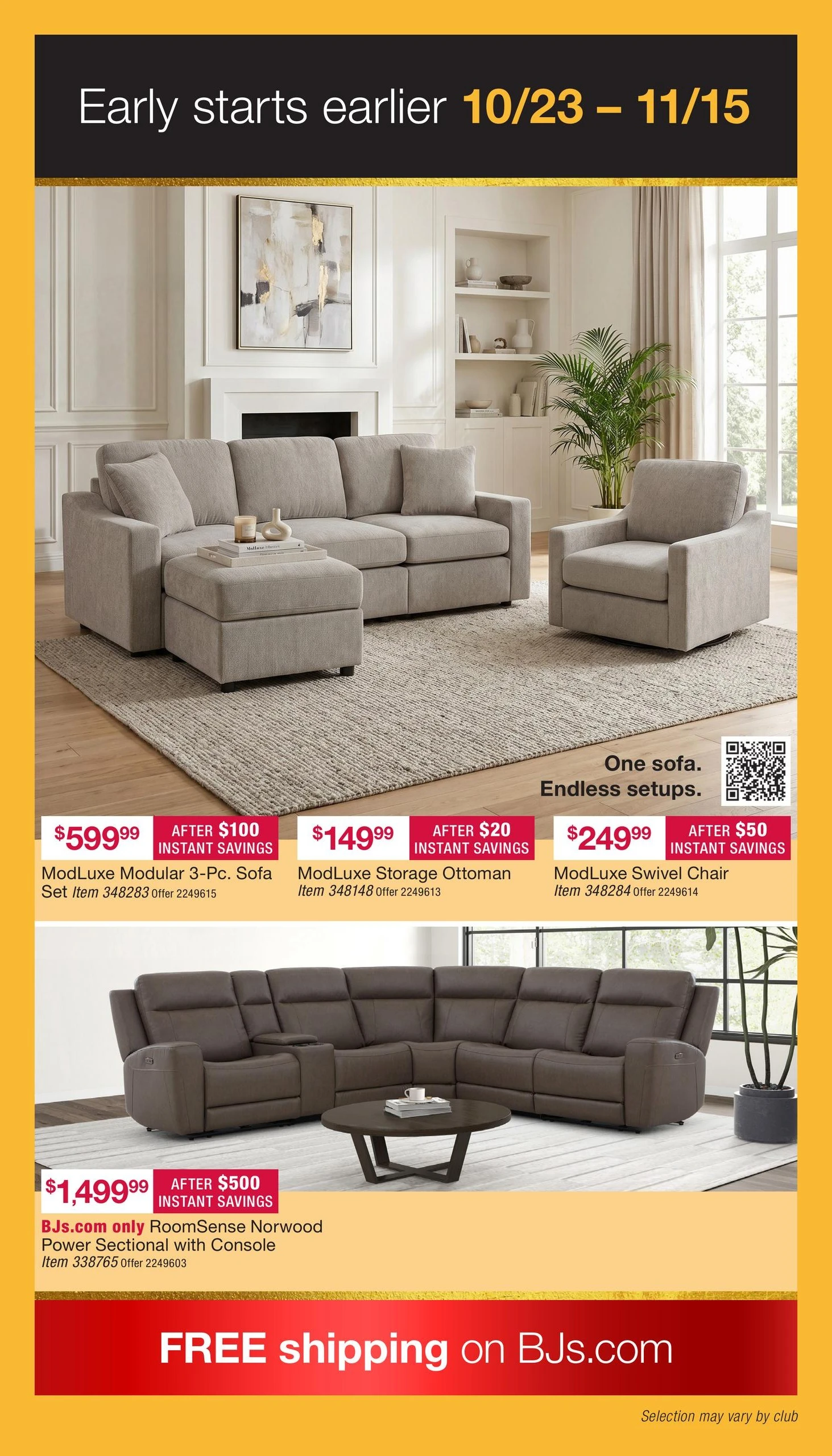 BJ's Wholesale Club Page 13 of 40, weekly ad for Oct 23 - Nov 15, 2026