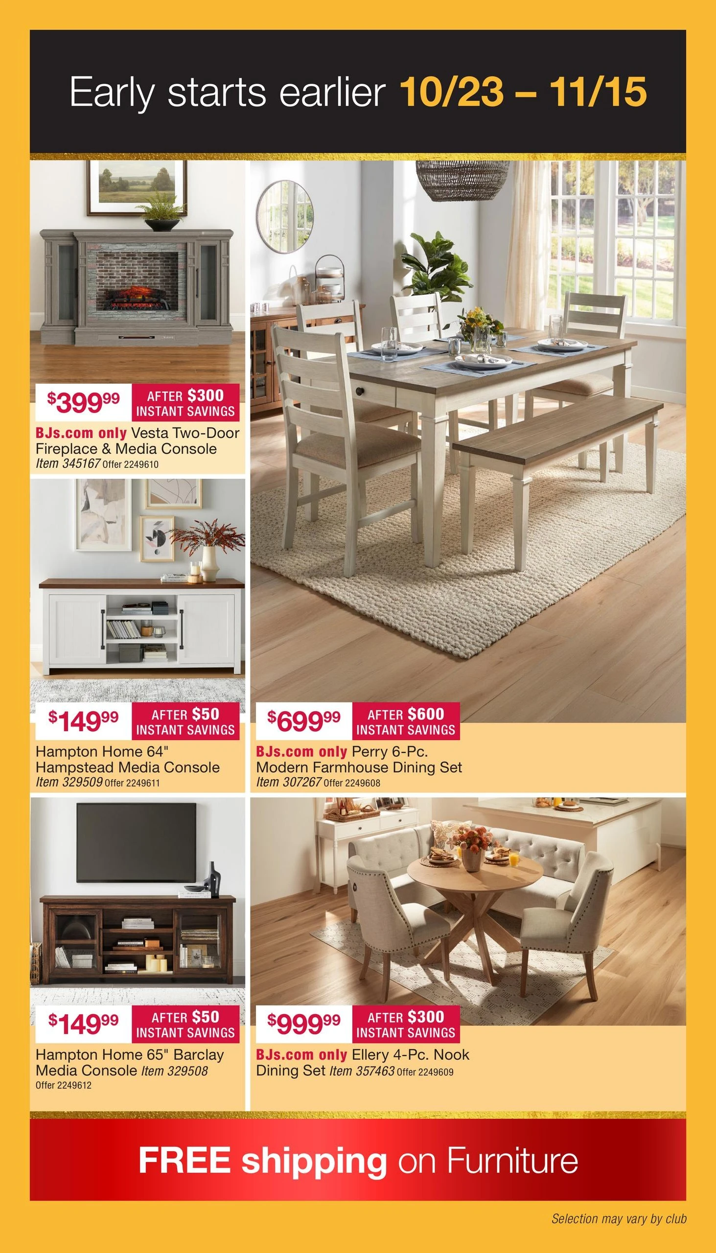 BJ's Wholesale Club Page 15 of 40, weekly ad for Oct 23 - Nov 15, 2026