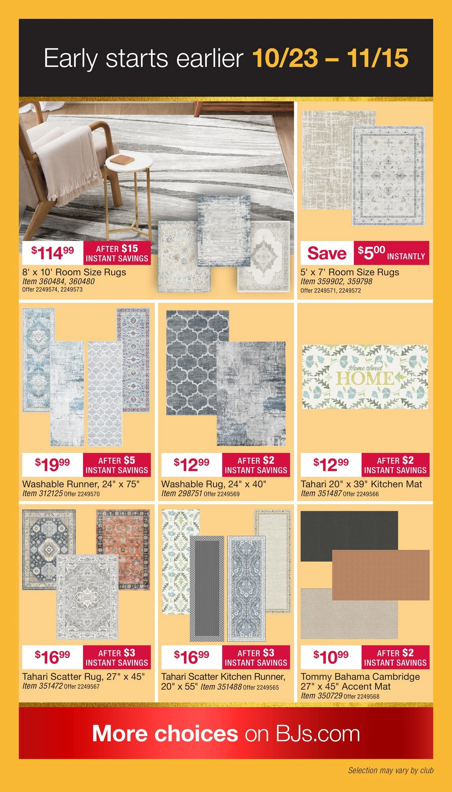 BJ's Wholesale Club Page 17 of 40, weekly ad for Oct 23 - Nov 15, 2026