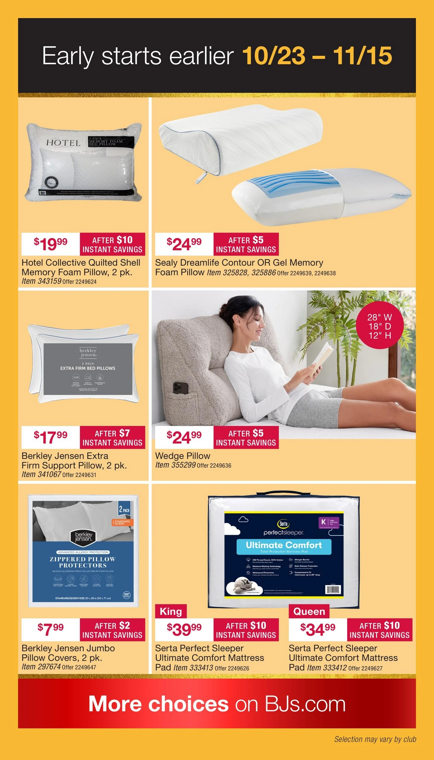 BJ's Wholesale Club Page 19 of 40, weekly ad for Oct 23 - Nov 15, 2026