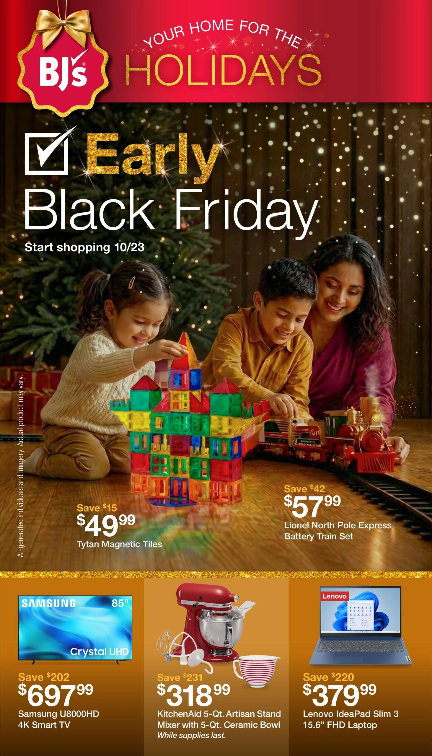 BJ's Wholesale Club Page 1 of 40, weekly ad for Oct 23 - Nov 15, 2026