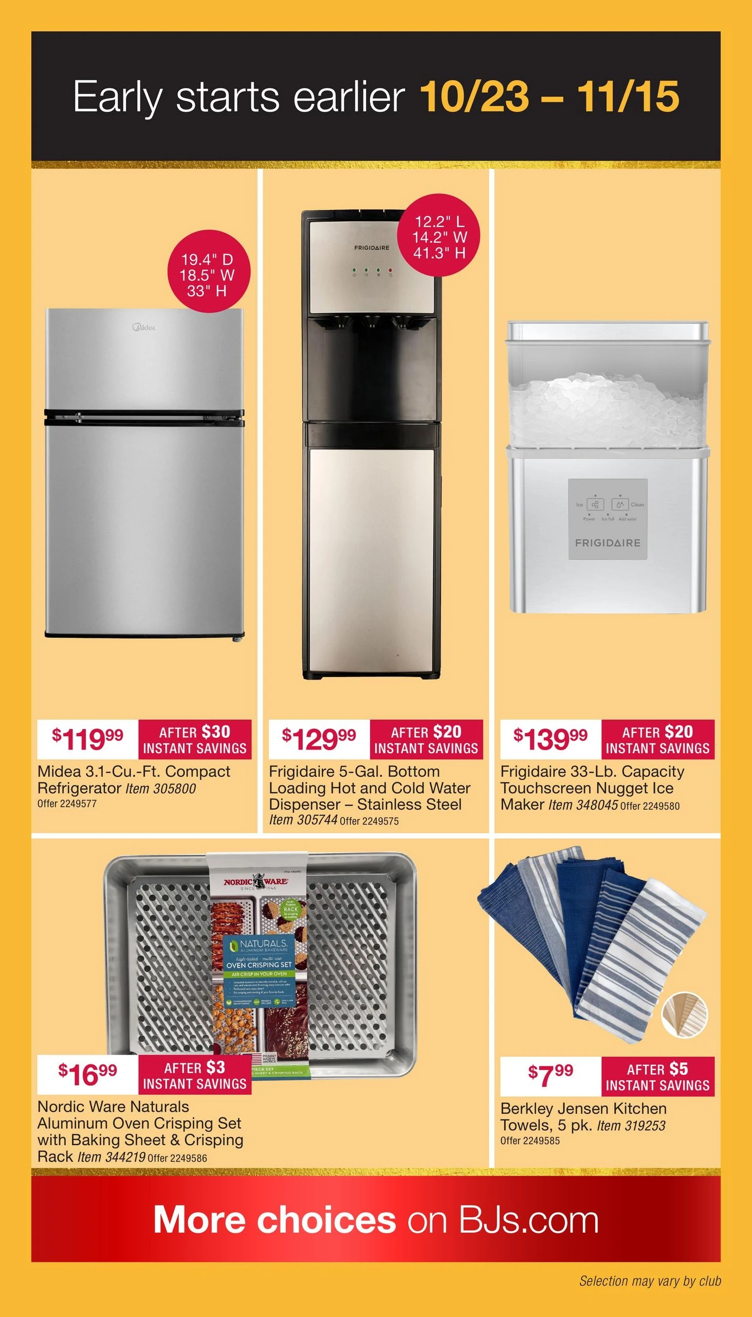 BJ's Wholesale Club Page 23 of 40, weekly ad for Oct 23 - Nov 15, 2026
