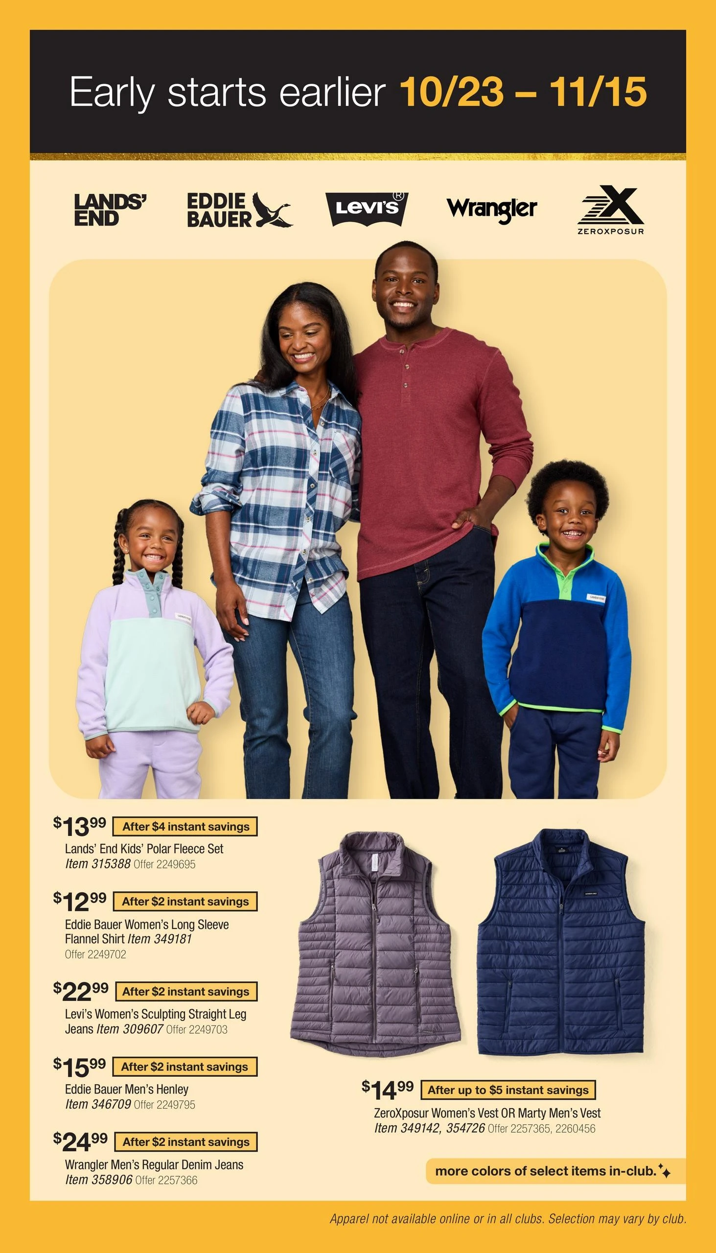 BJ's Wholesale Club Page 25 of 40, weekly ad for Oct 23 - Nov 15, 2026