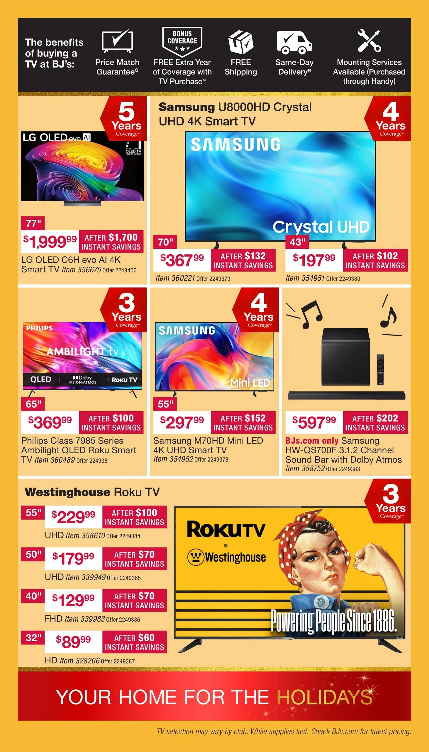 BJ's Wholesale Club Page 26 of 40, weekly ad for Oct 23 - Nov 15, 2026