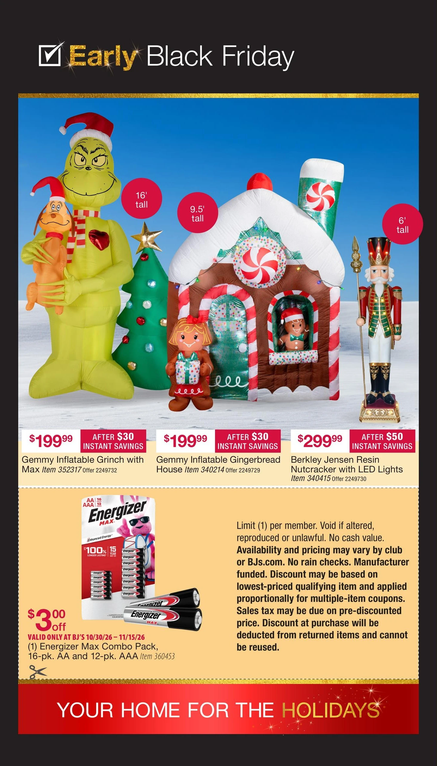 BJ's Wholesale Club Page 36 of 40, weekly ad for Oct 23 - Nov 15, 2026