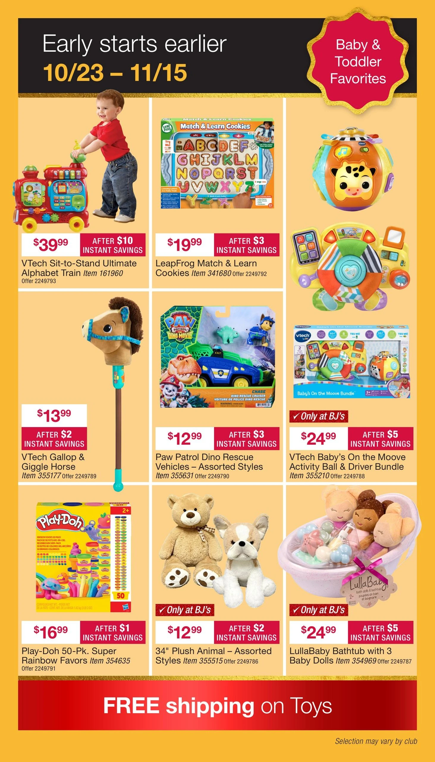 BJ's Wholesale Club Page 3 of 40, weekly ad for Oct 23 - Nov 15, 2026