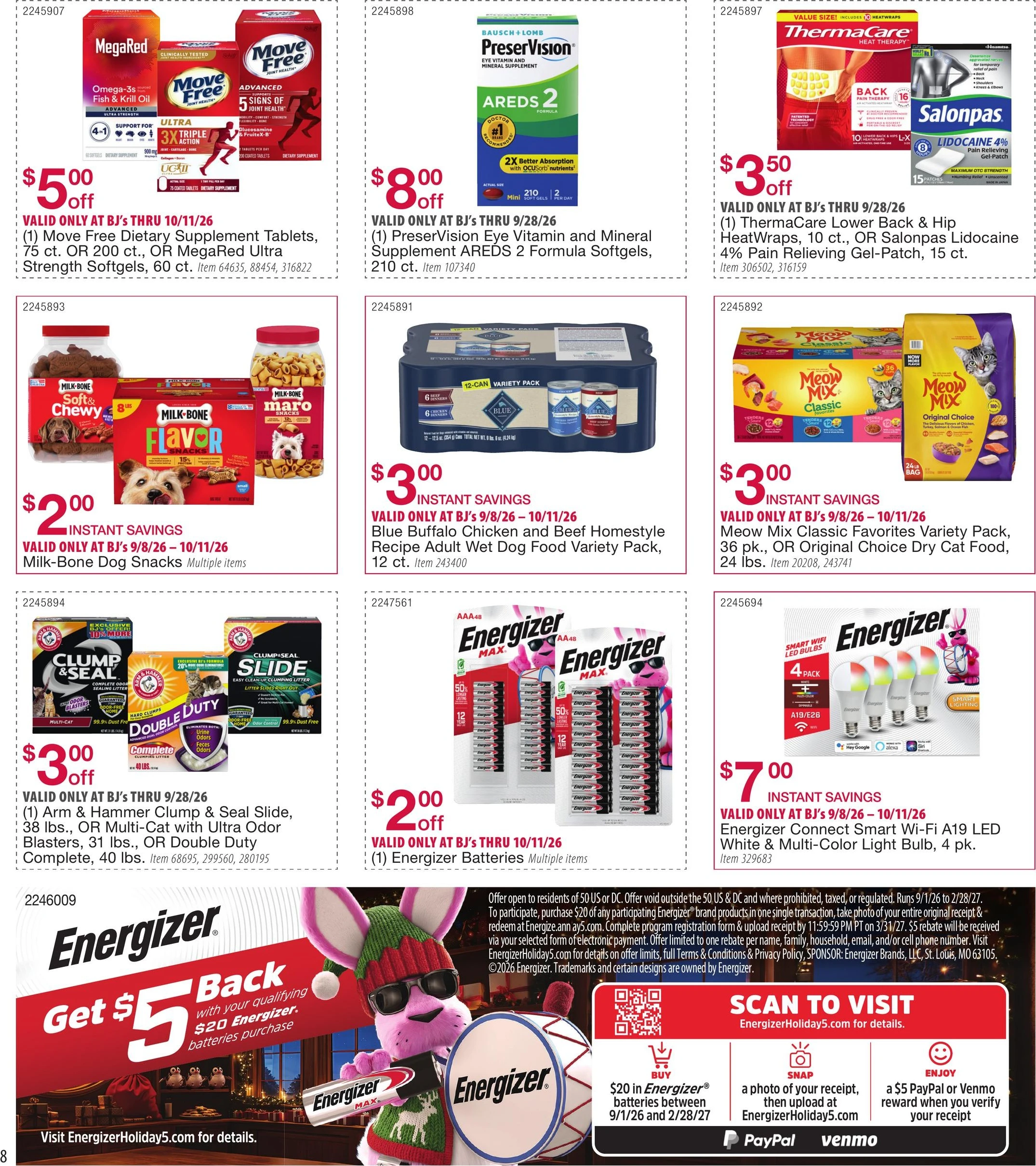 BJ's Wholesale Club Page 10 of 54, weekly ad for Sep 8 - Oct 11, 2026