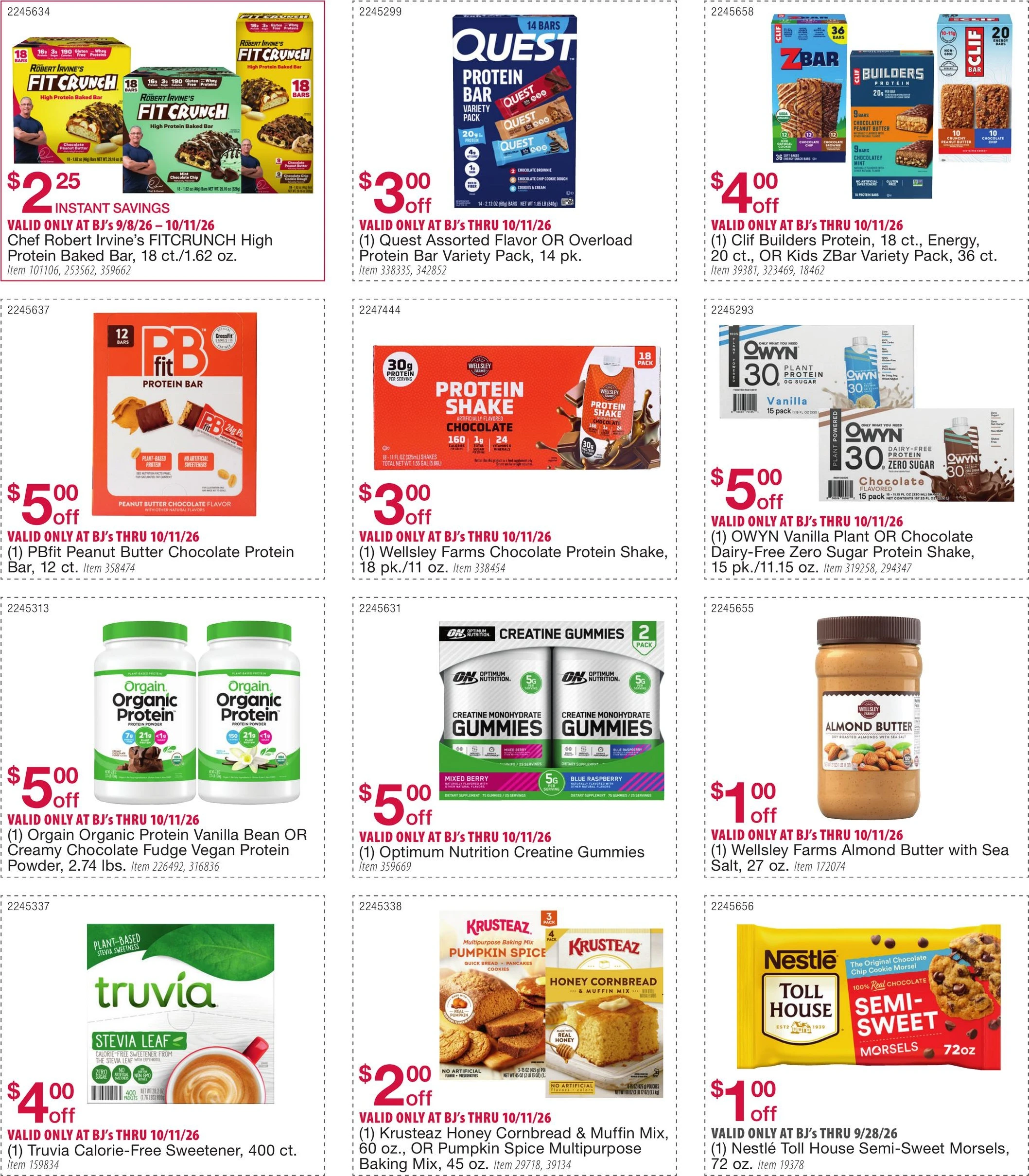 BJ's Wholesale Club Page 18 of 54, weekly ad for Sep 8 - Oct 11, 2026