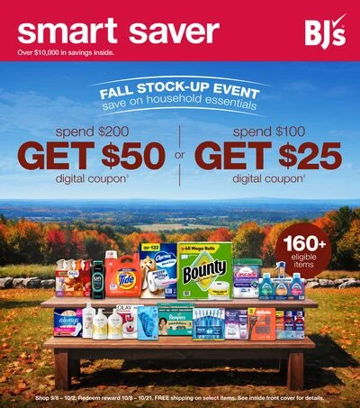 BJ's Wholesale Club weekly ad flyer, Sep08 – Oct11, 2026