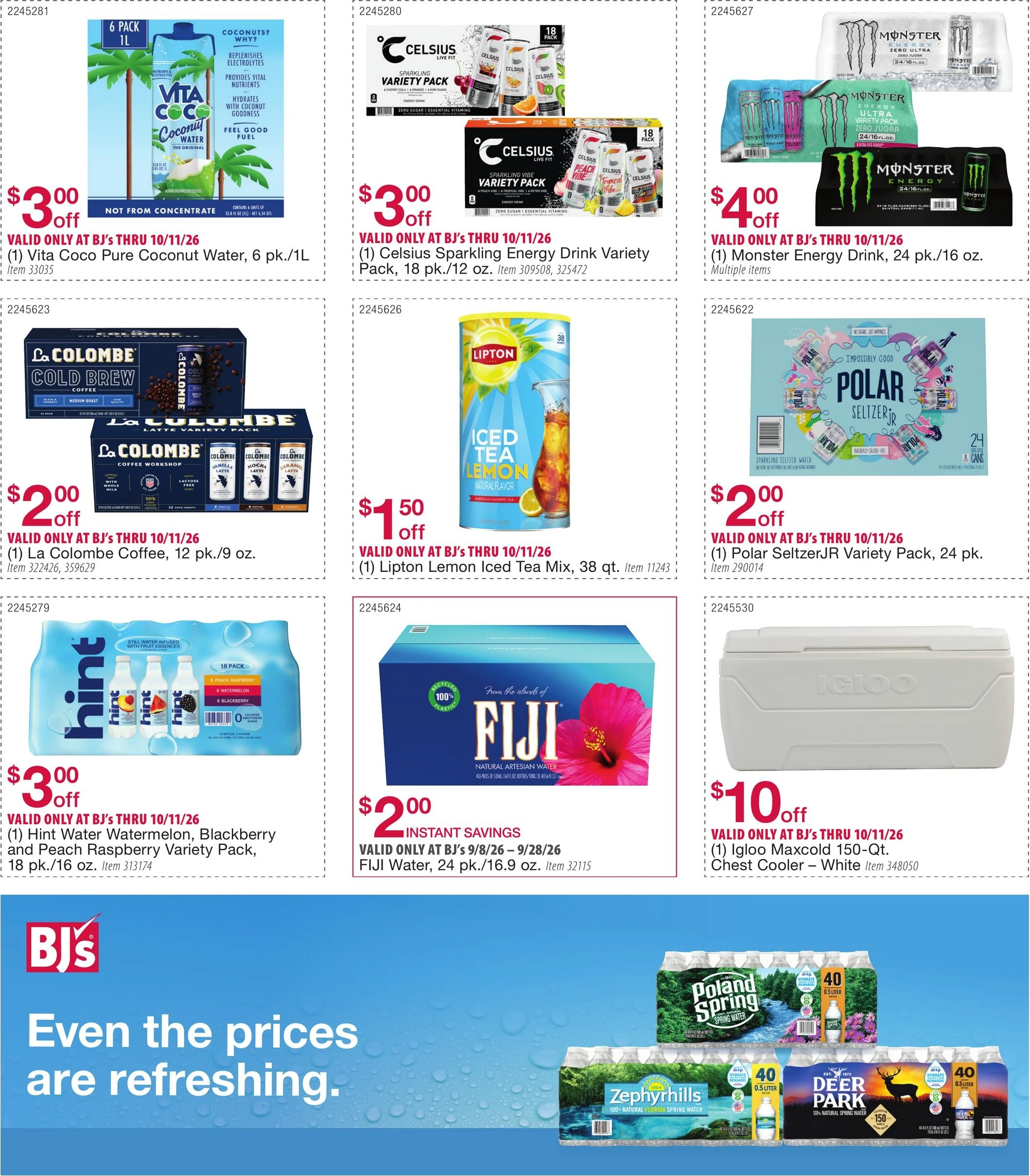 BJ's Wholesale Club Page 21 of 54, weekly ad for Sep 8 - Oct 11, 2026