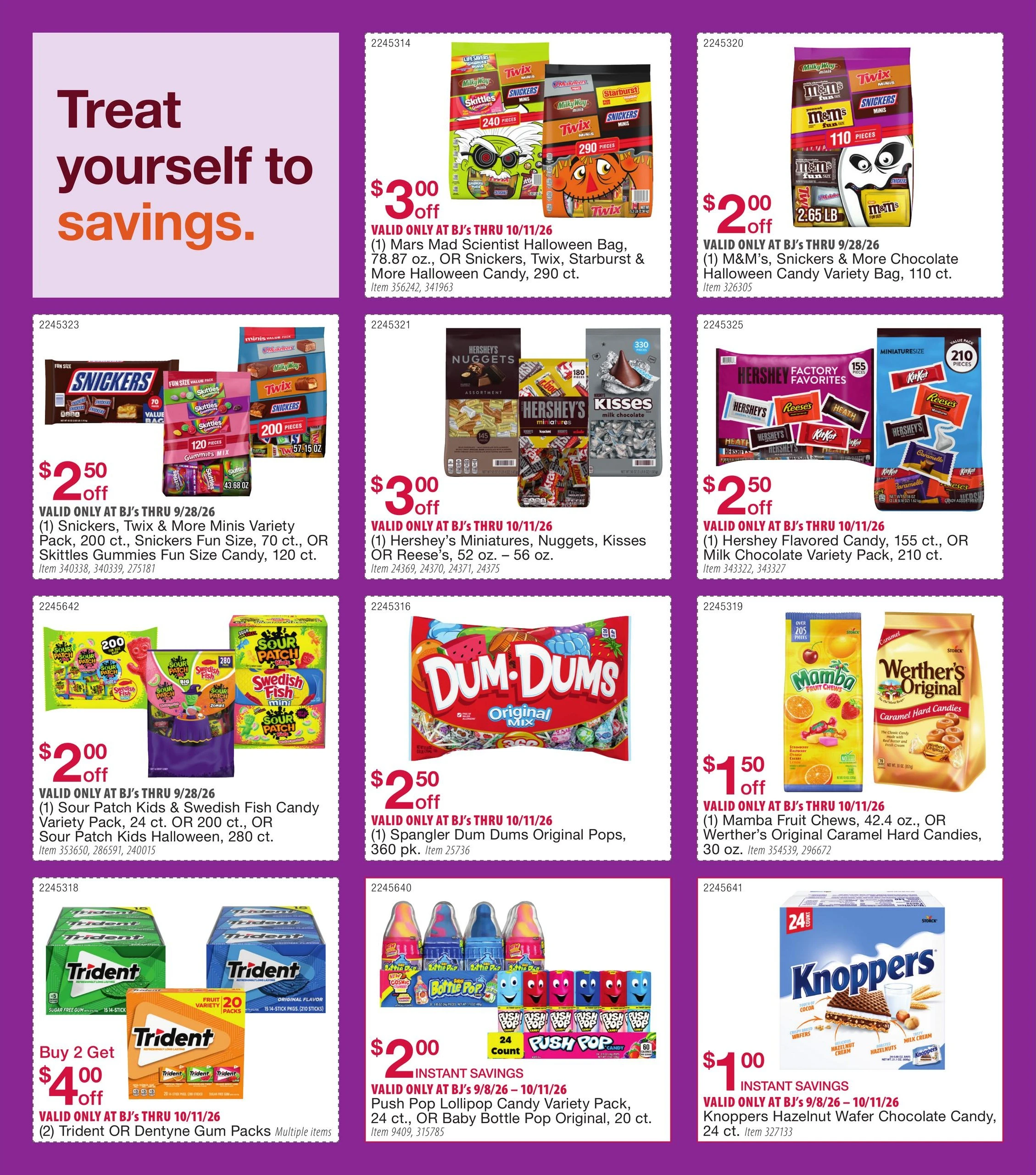 BJ's Wholesale Club Page 22 of 54, weekly ad for Sep 8 - Oct 11, 2026