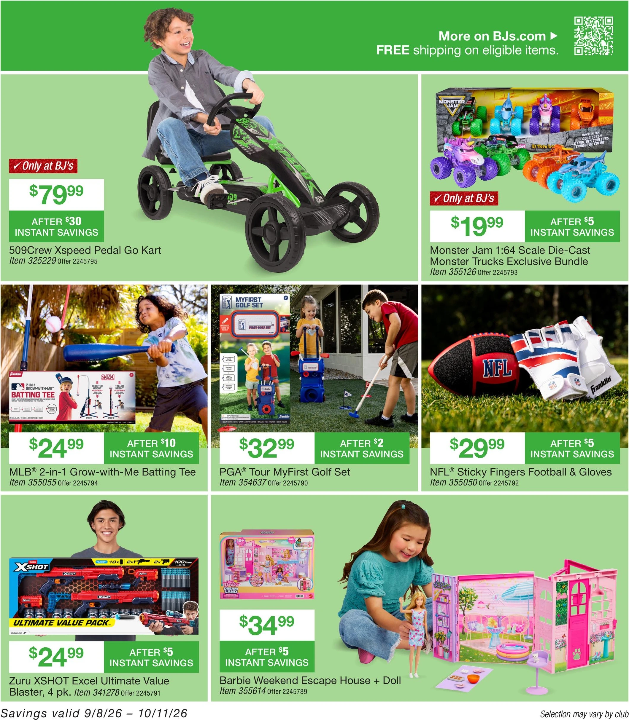BJ's Wholesale Club Page 47 of 54, weekly ad for Sep 8 - Oct 11, 2026