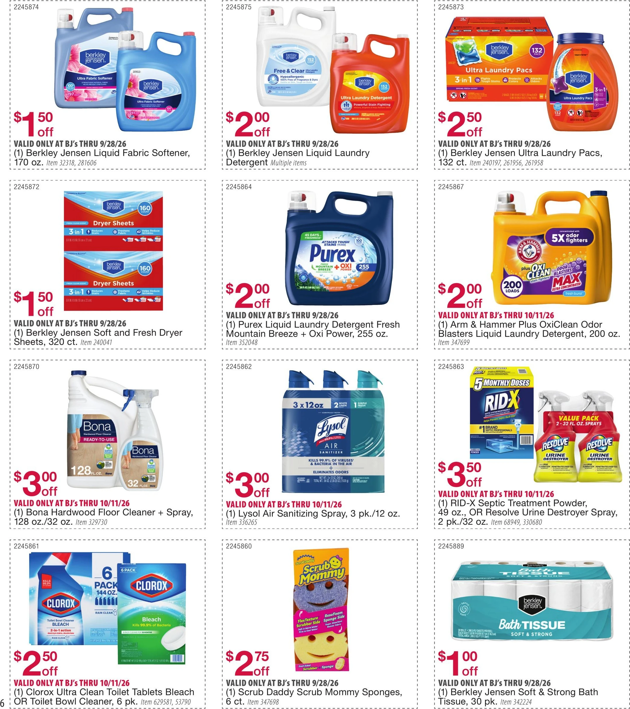 BJ's Wholesale Club Page 8 of 54, weekly ad for Sep 8 - Oct 11, 2026