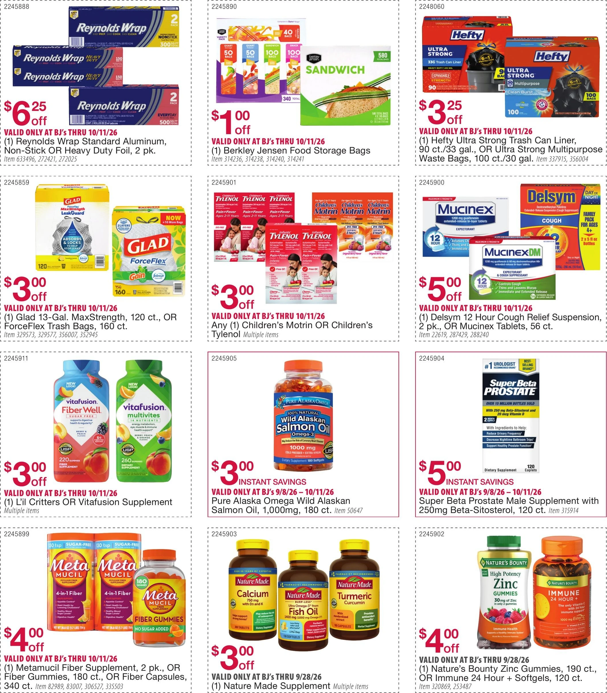 BJ's Wholesale Club Page 9 of 54, weekly ad for Sep 8 - Oct 11, 2026