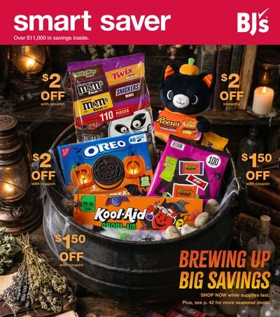 BJ's Wholesale Club weekly ad flyer, Sep29 – Nov01, 2026