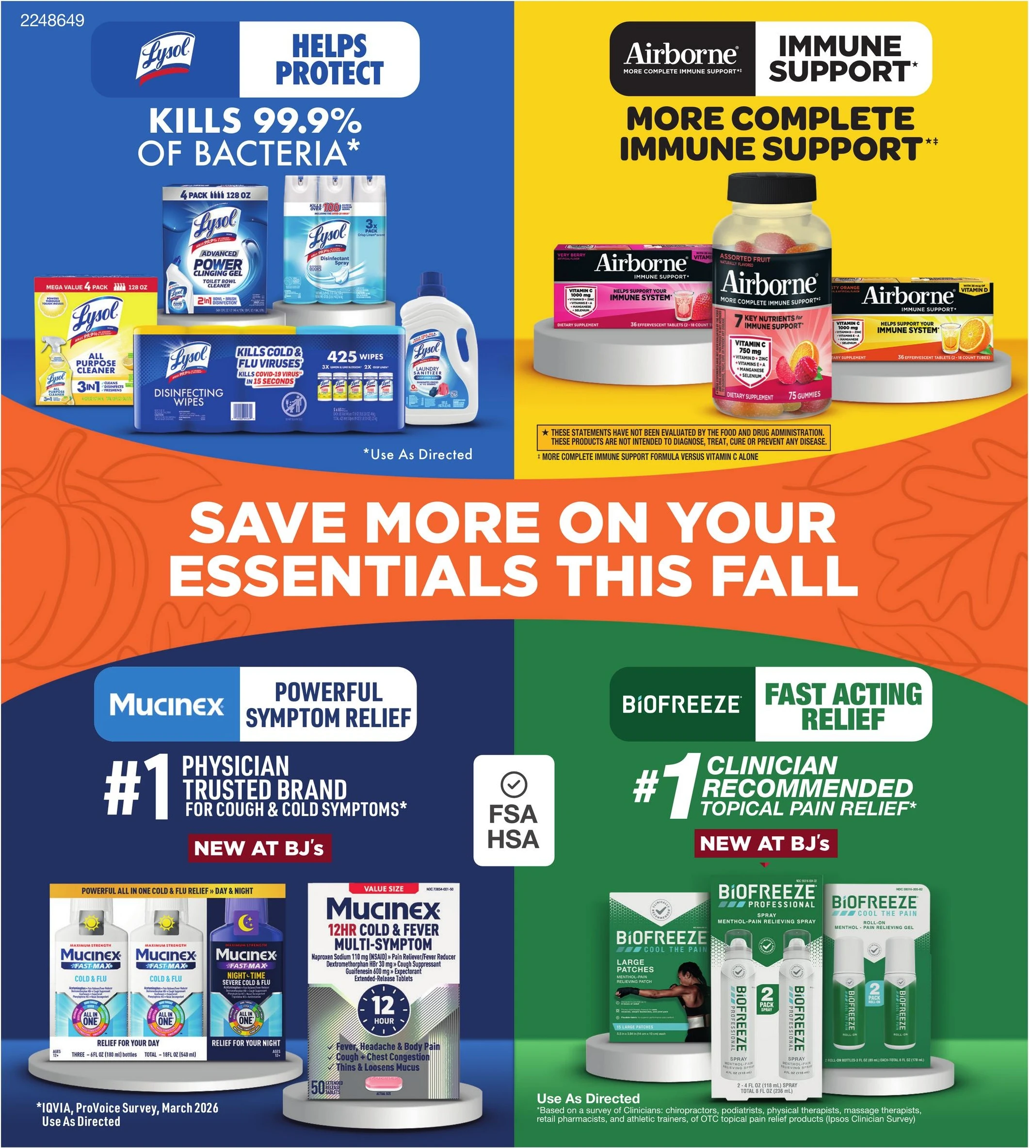 BJ's Wholesale Club Page 20 of 64, weekly ad for Sep 29 - Nov 1, 2026