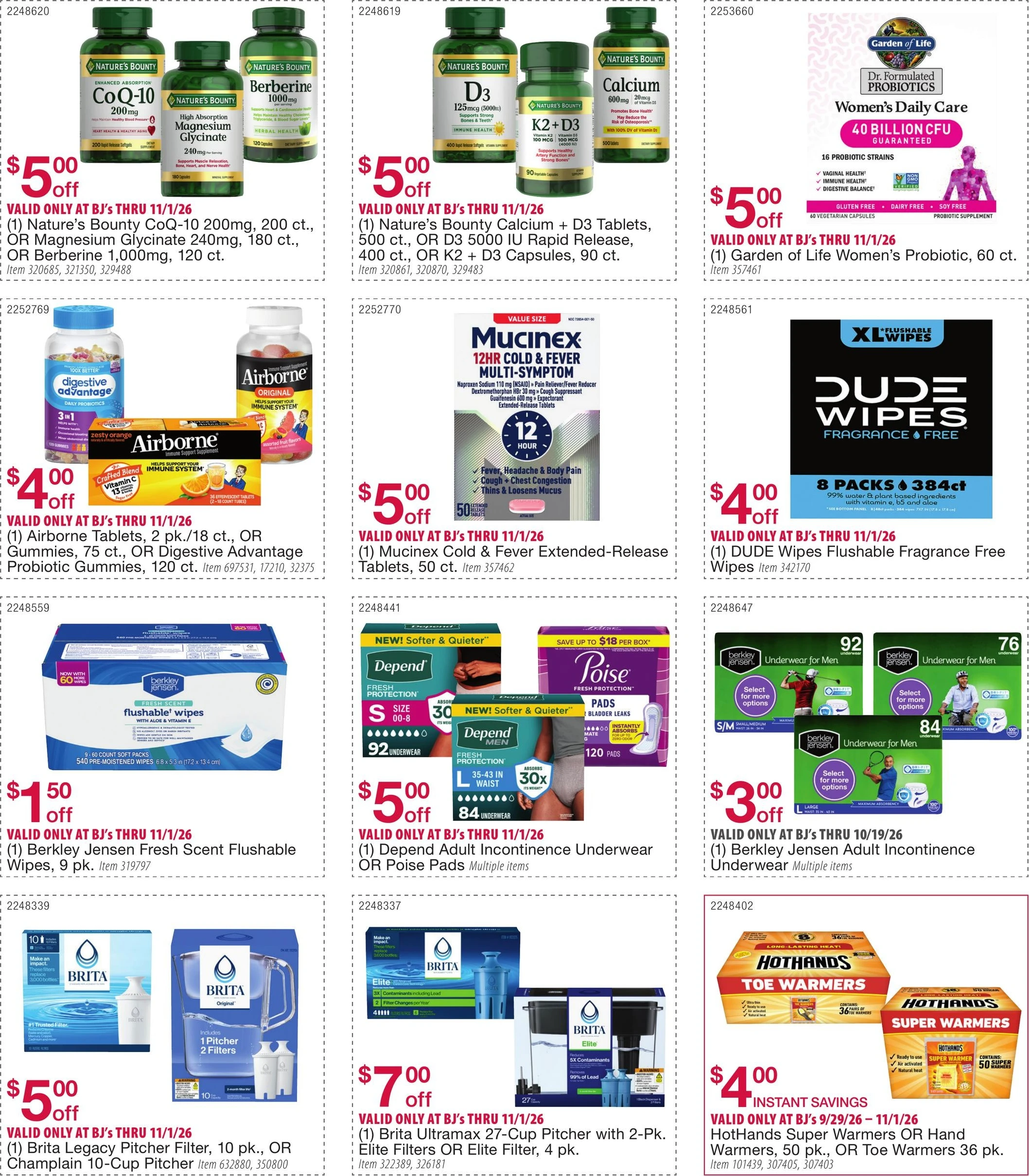 BJ's Wholesale Club Page 27 of 64, weekly ad for Sep 29 - Nov 1, 2026