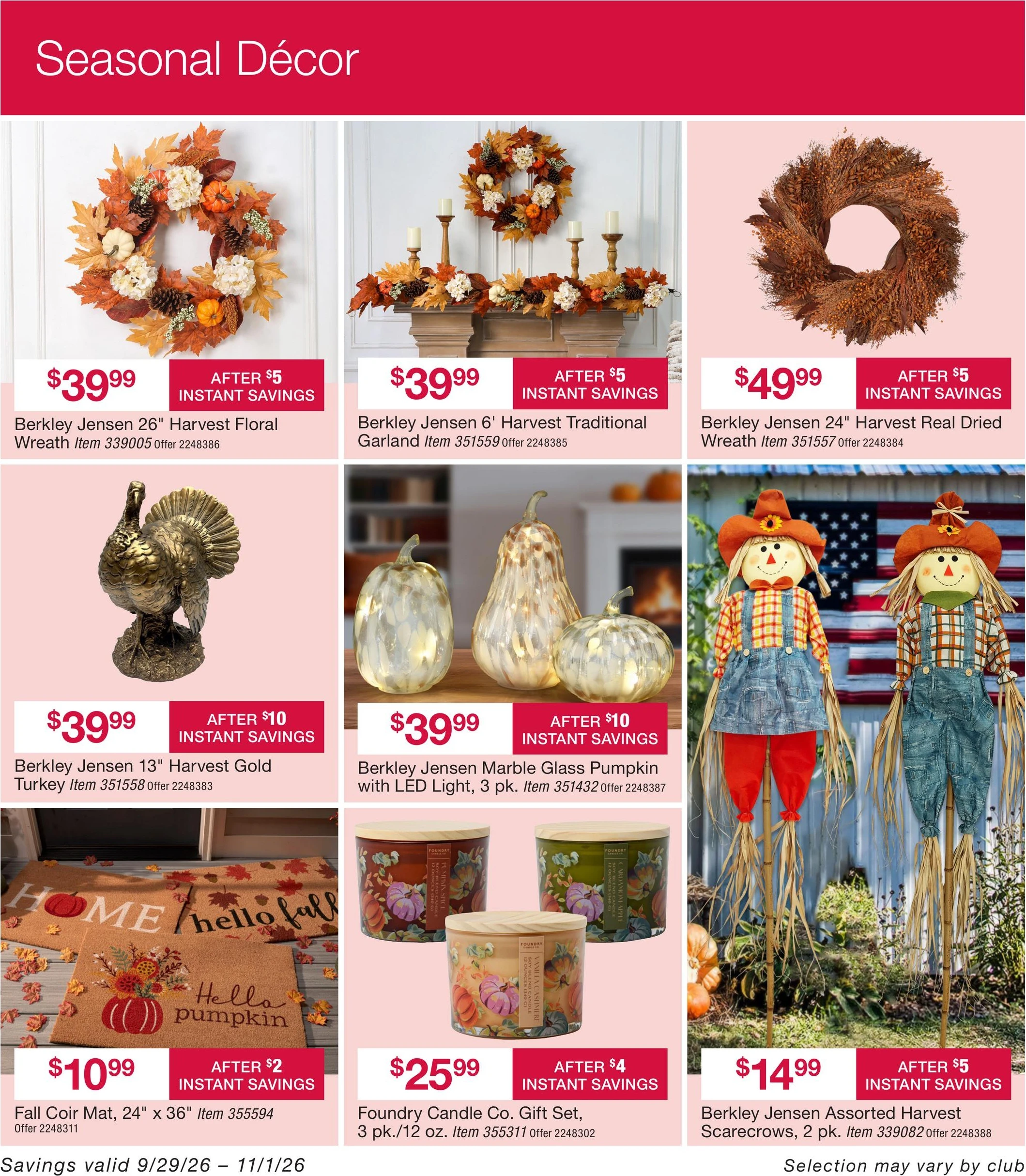 BJ's Wholesale Club Page 30 of 64, weekly ad for Sep 29 - Nov 1, 2026