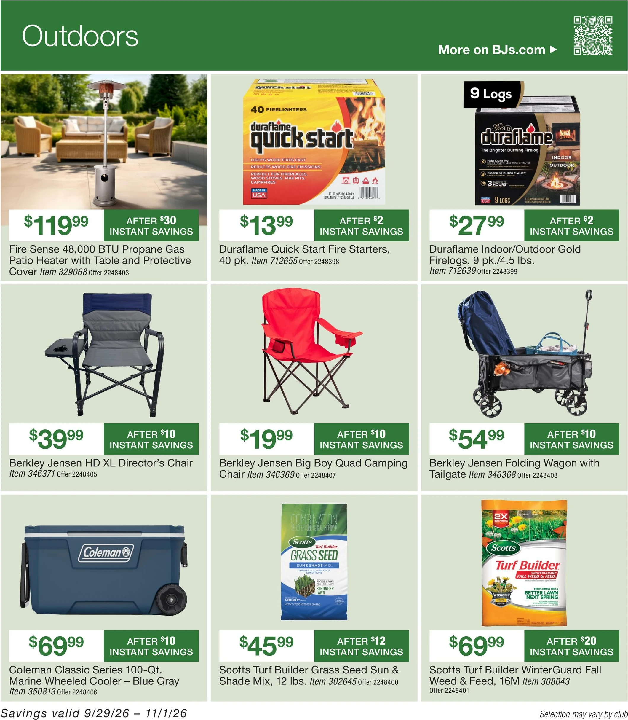 BJ's Wholesale Club Page 35 of 64, weekly ad for Sep 29 - Nov 1, 2026