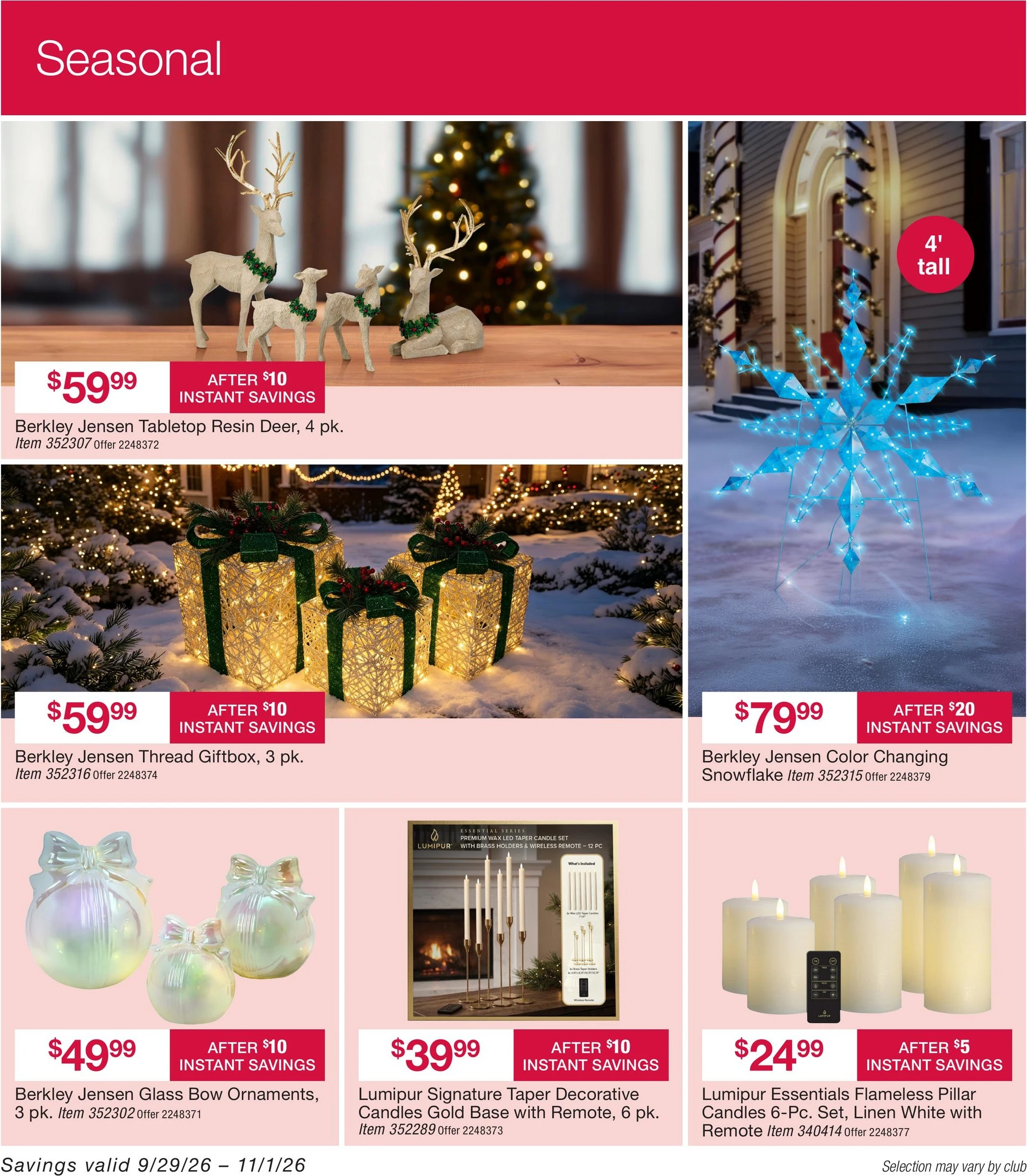 BJ's Wholesale Club Page 38 of 64, weekly ad for Sep 29 - Nov 1, 2026