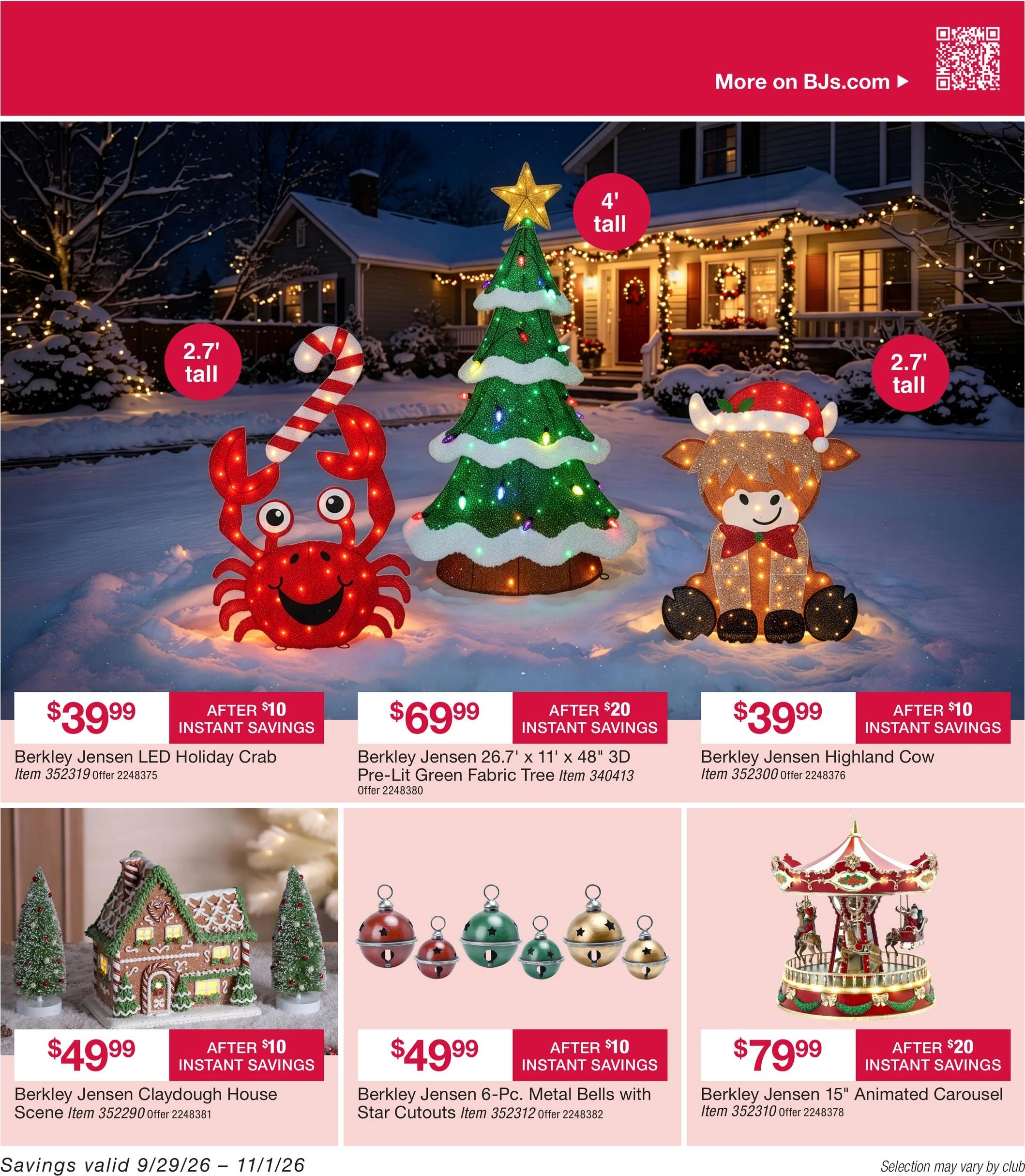 BJ's Wholesale Club Page 39 of 64, weekly ad for Sep 29 - Nov 1, 2026