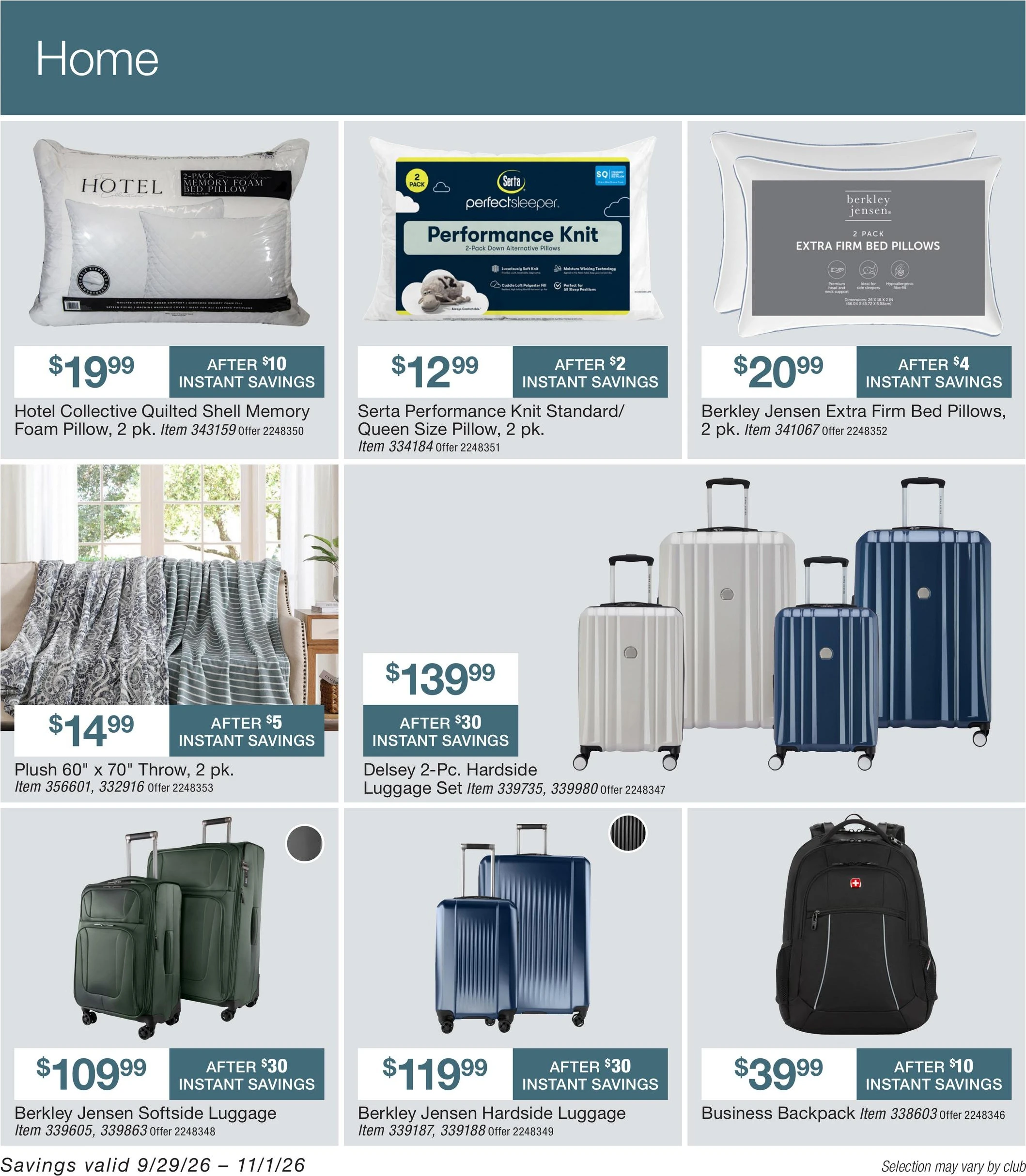 BJ's Wholesale Club Page 48 of 64, weekly ad for Sep 29 - Nov 1, 2026