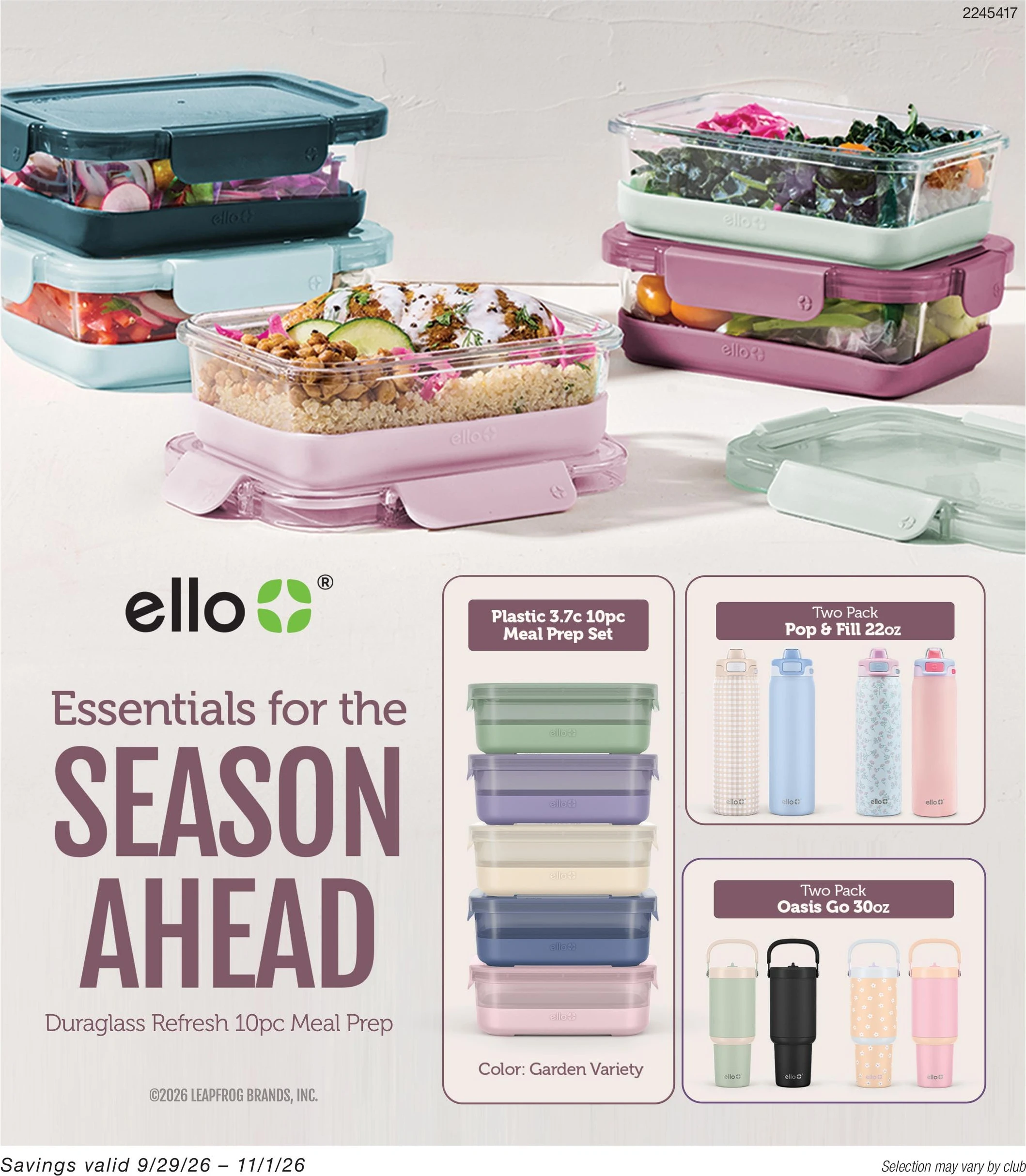 BJ's Wholesale Club Page 52 of 64, weekly ad for Sep 29 - Nov 1, 2026