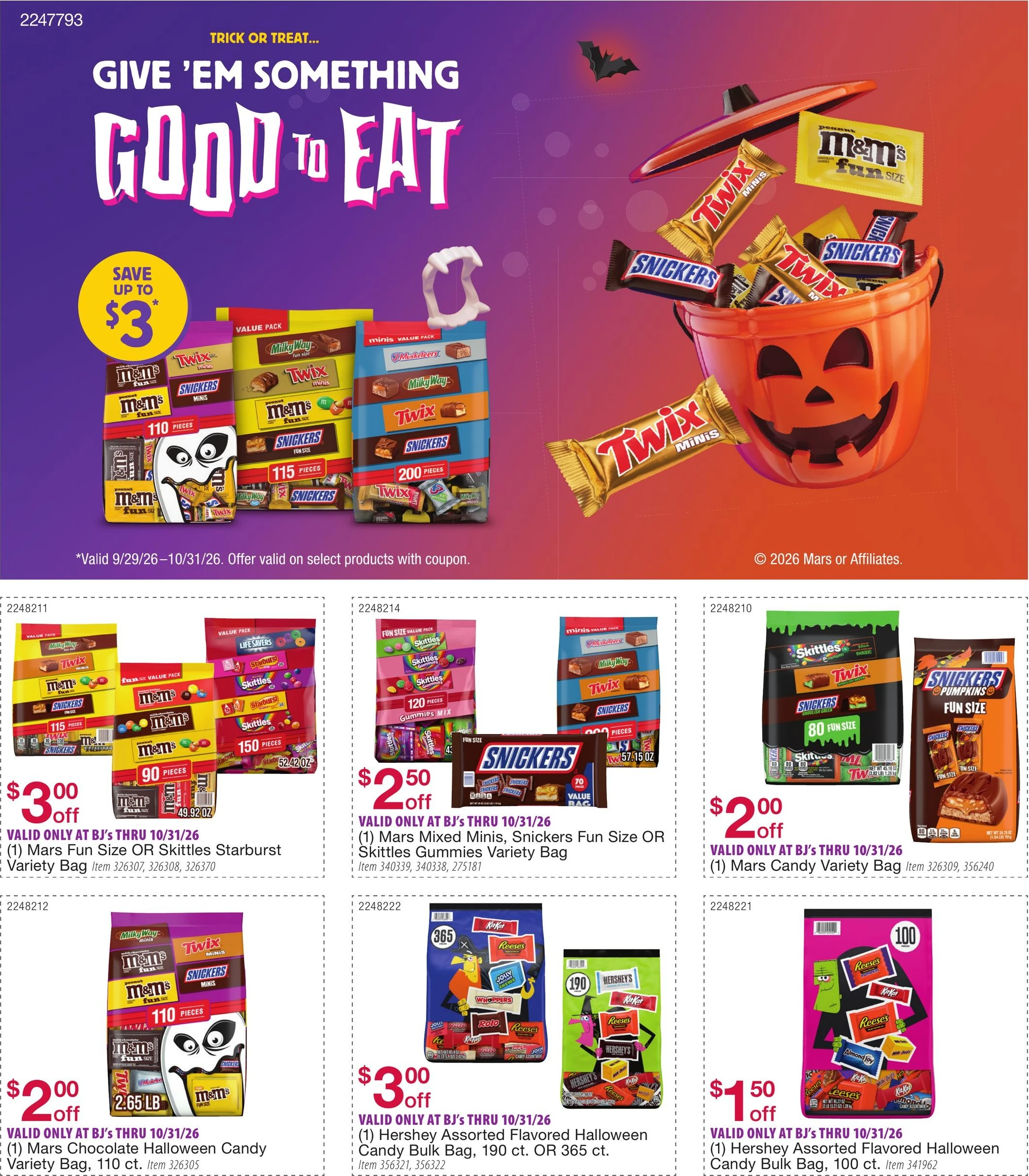 BJ's Wholesale Club Page 5 of 64, weekly ad for Sep 29 - Nov 1, 2026