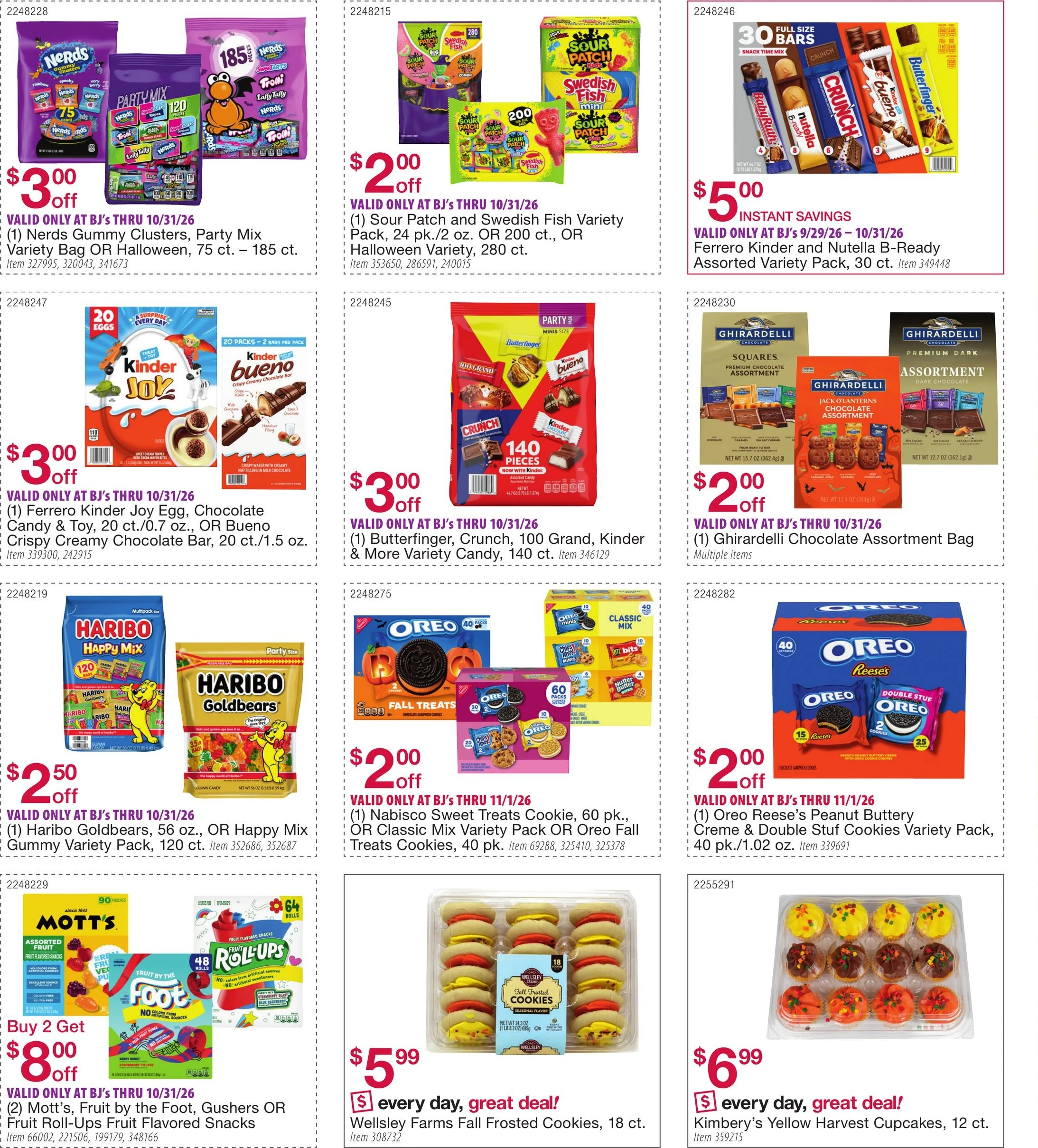 BJ's Wholesale Club Page 7 of 64, weekly ad for Sep 29 - Nov 1, 2026