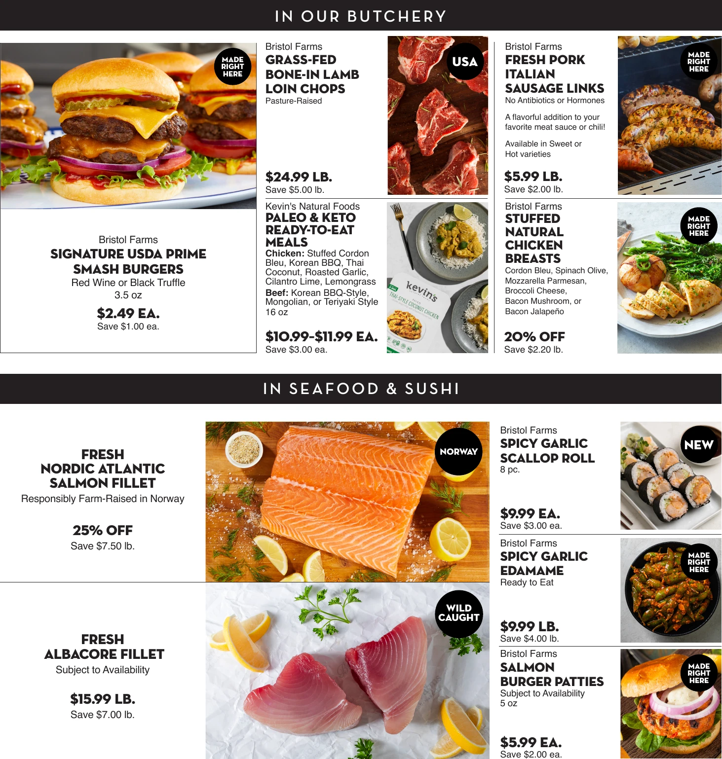 Bristol Farms Page 3 of 7, weekly ad for Oct 7 - Oct 20, 2026