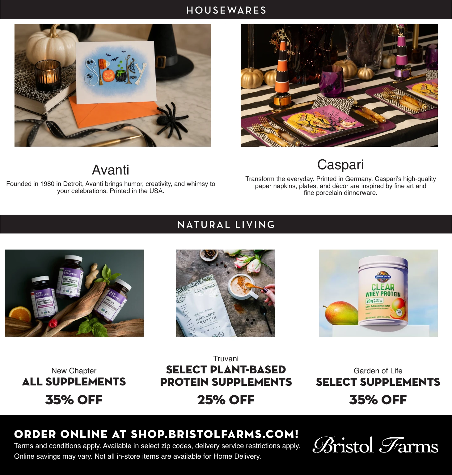 Bristol Farms Page 7 of 7, weekly ad for Oct 7 - Oct 20, 2026