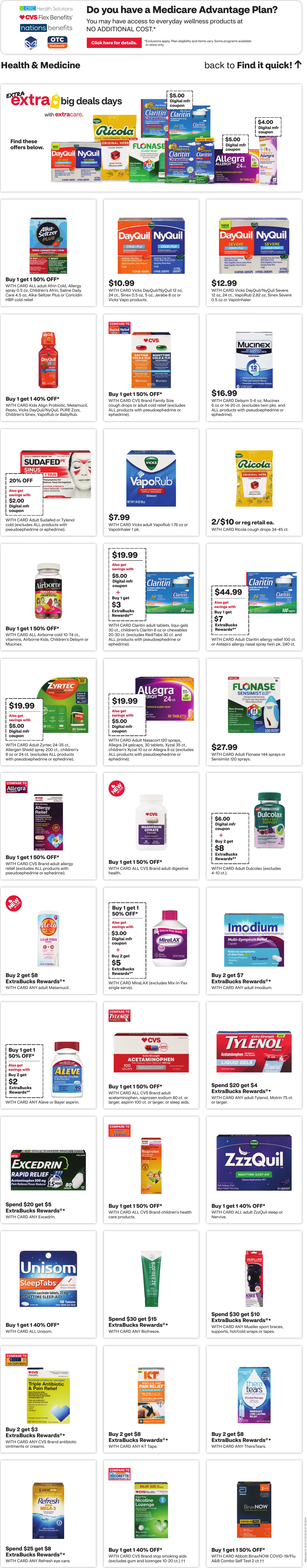 CVS Pharmacy Page 8 of 20, weekly ad for Oct 4 - Oct 10, 2026
