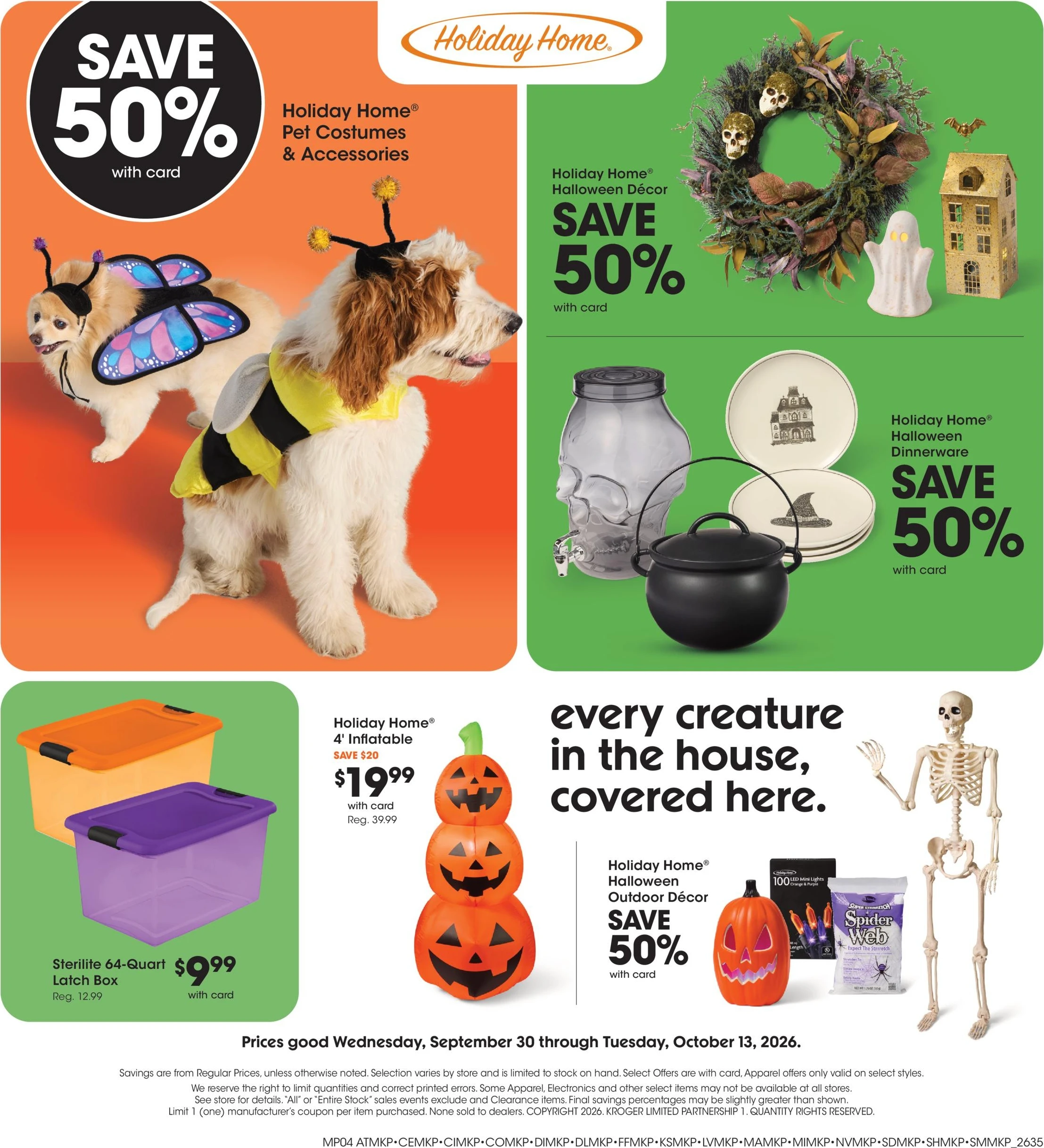 Dillons Page 4 of 7, weekly ad for Sep 30 - Oct 13, 2026