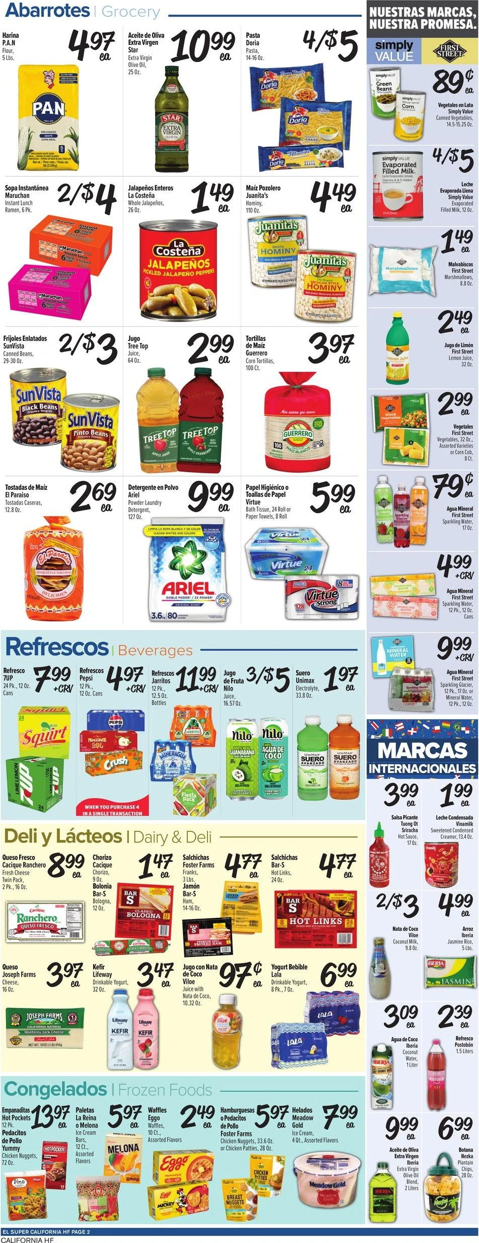 El Super Page 2 of 4, weekly ad for Oct 7 - Oct 13, 2026